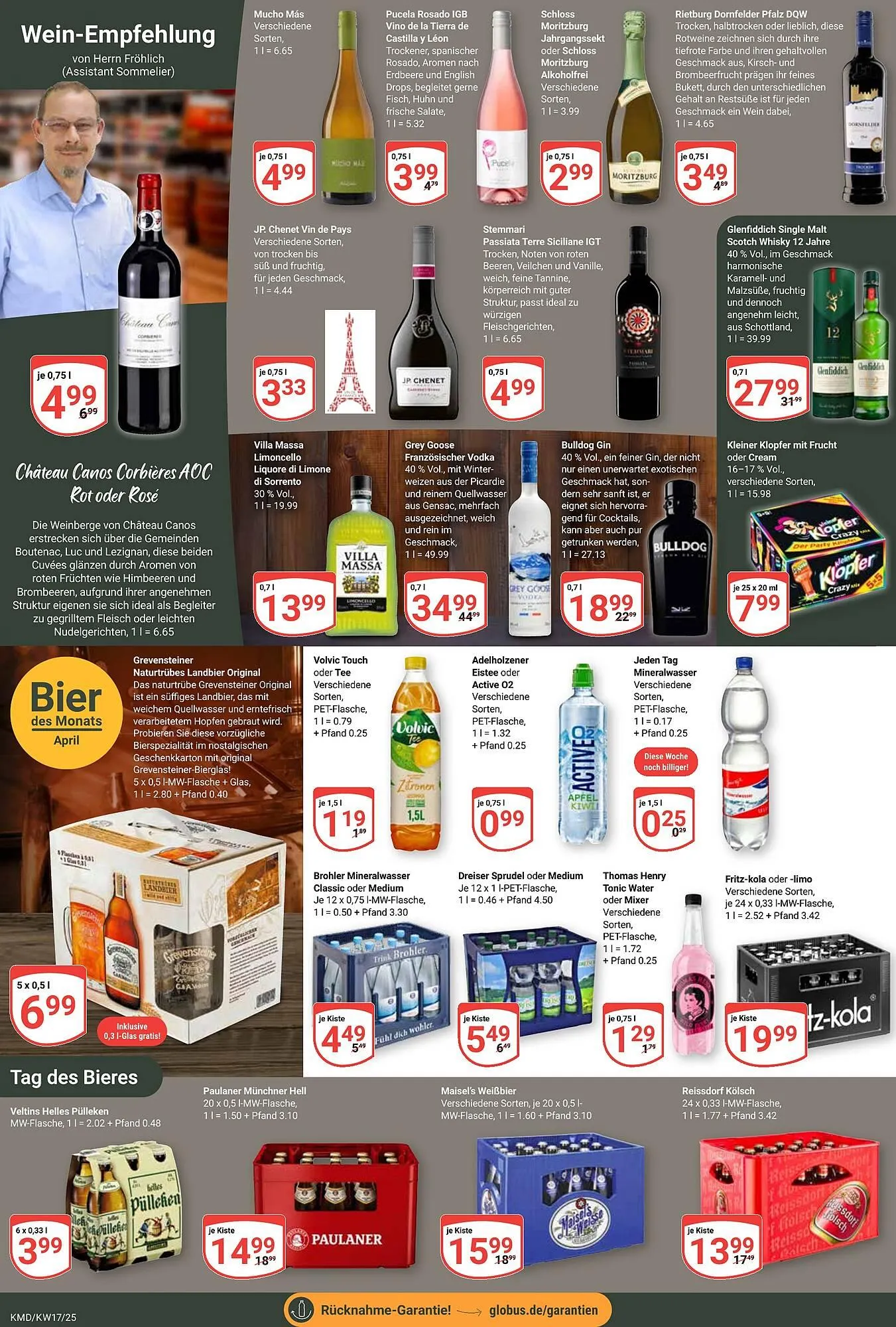 Globus Prospekt von 21. April bis 26. April 2025 - Prospekt seite 14