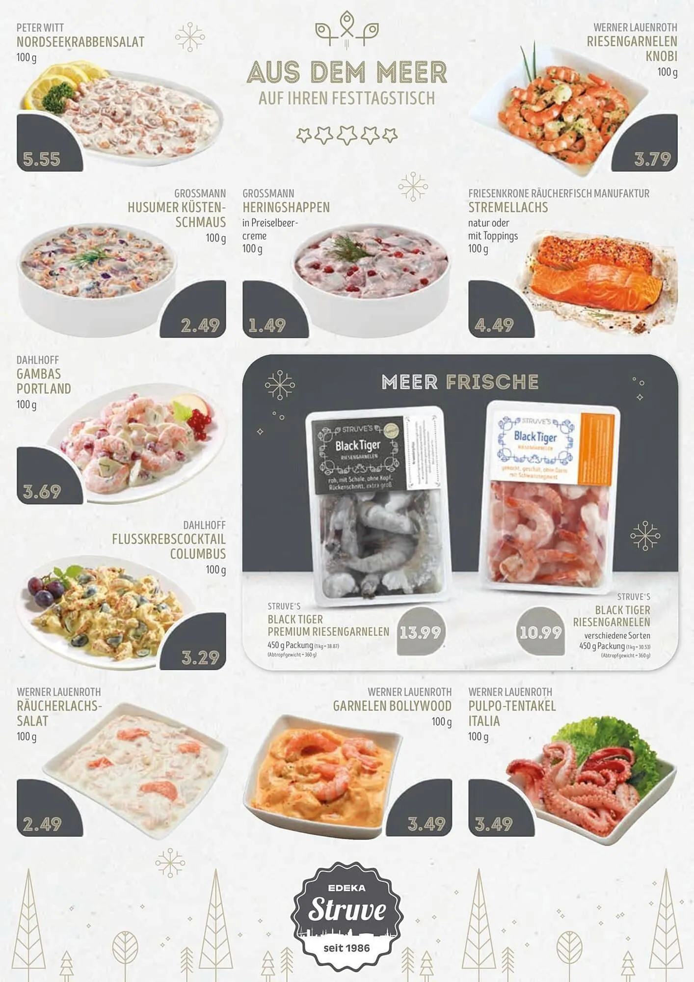Edeka Struve Prospekt von 8. Dezember bis 24. Dezember 2025 - Prospekt seite 4