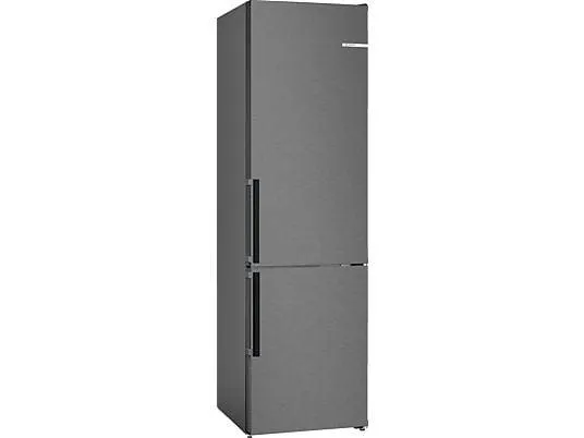 BOSCH KGN39VXBT Kühlgefrierkombination (B, 363 l, 2030 mm hoch, Black inox-antifingerprint)
