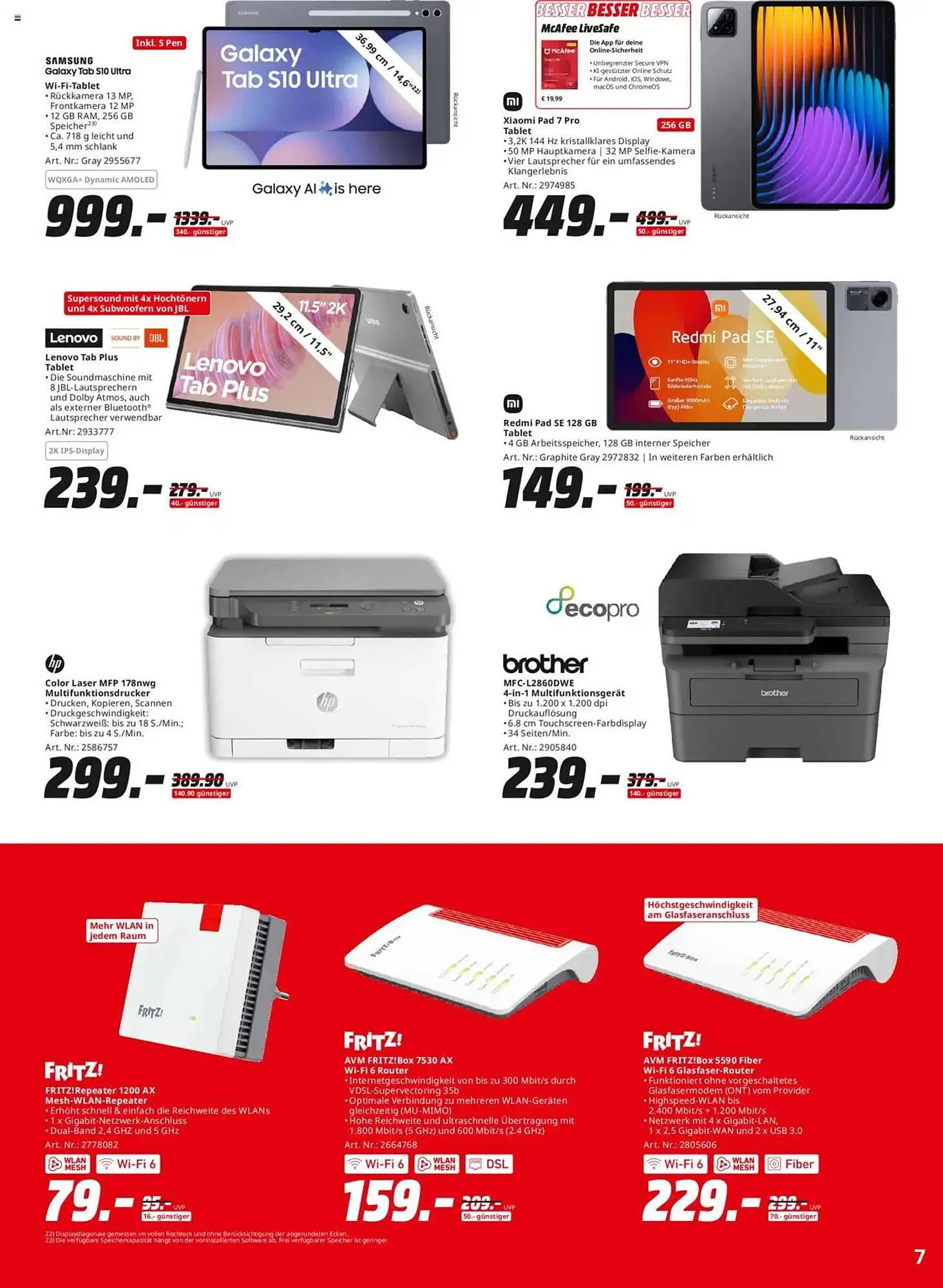 Saturn Prospekt von 24. April bis 3. Mai 2025 - Prospekt seite 7