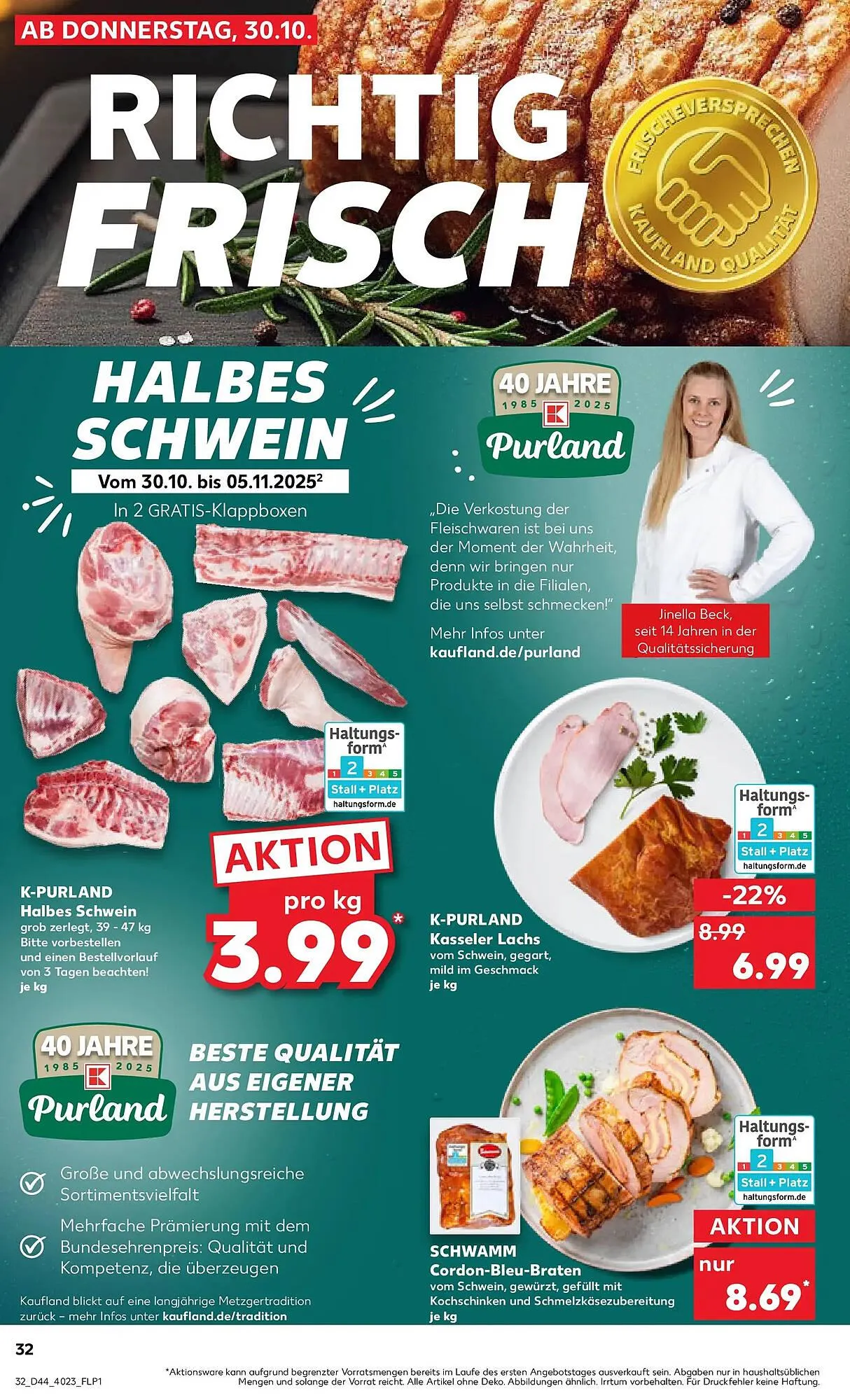 Kaufland Prospekt von 2. November bis 5. November 2025 - Prospekt seite 32
