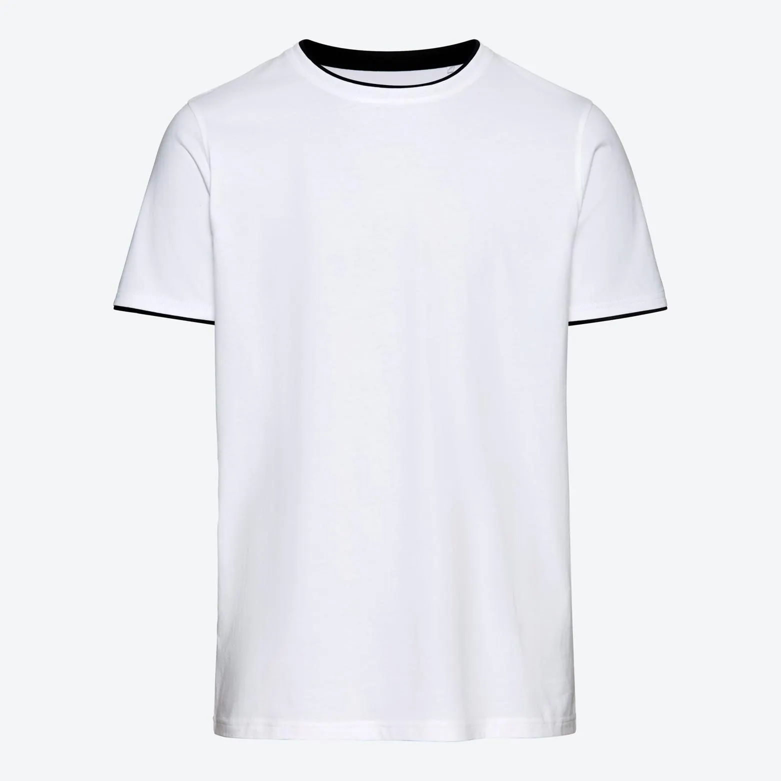 Herren-T-Shirt in Layer-Optik