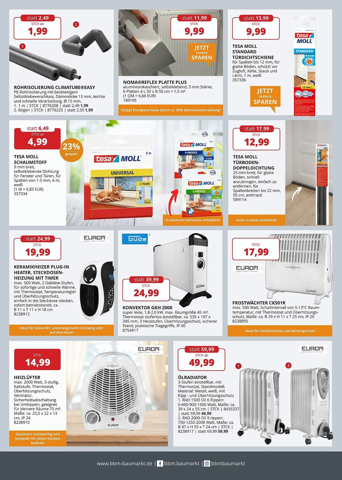 BBM Baumarkt Prospekt von 12. Januar bis 17. Januar 2026 - Prospekt seite 10