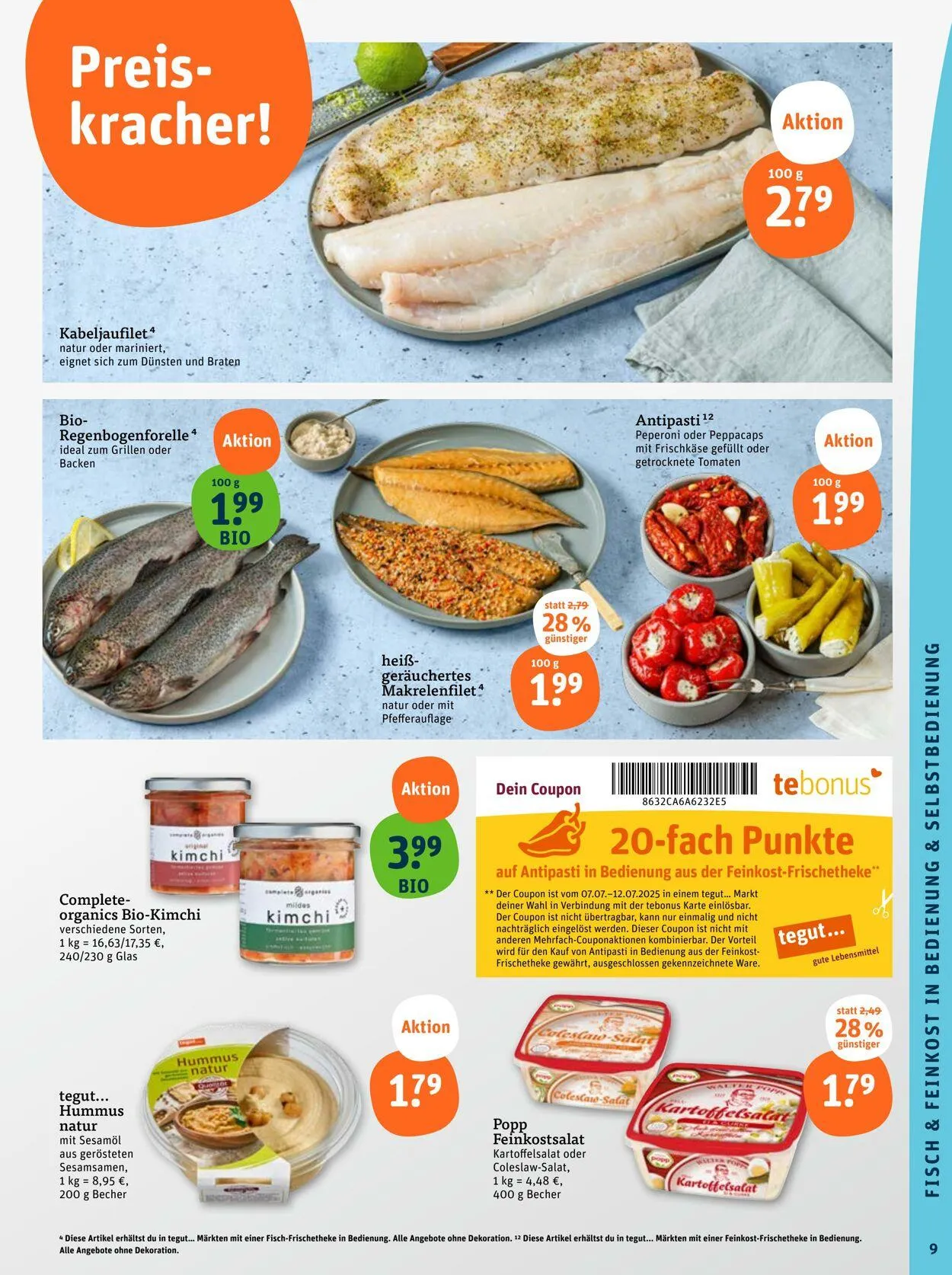 Tegut Aktueller Prospekt von 30. Juni bis 6. Juli 2025 - Prospekt seite 11