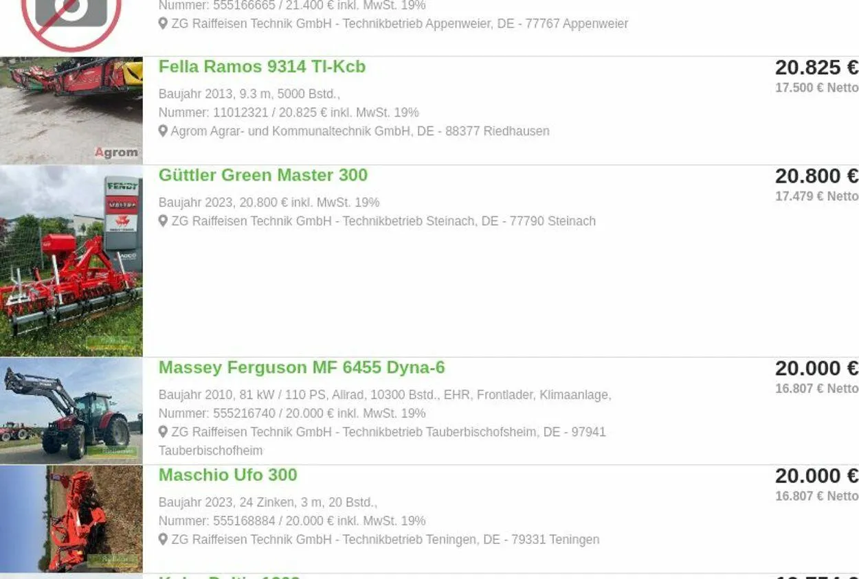 ZG Raiffeisen Aktueller Prospekt von 24. März bis 2. April 2025 - Prospekt seite 18