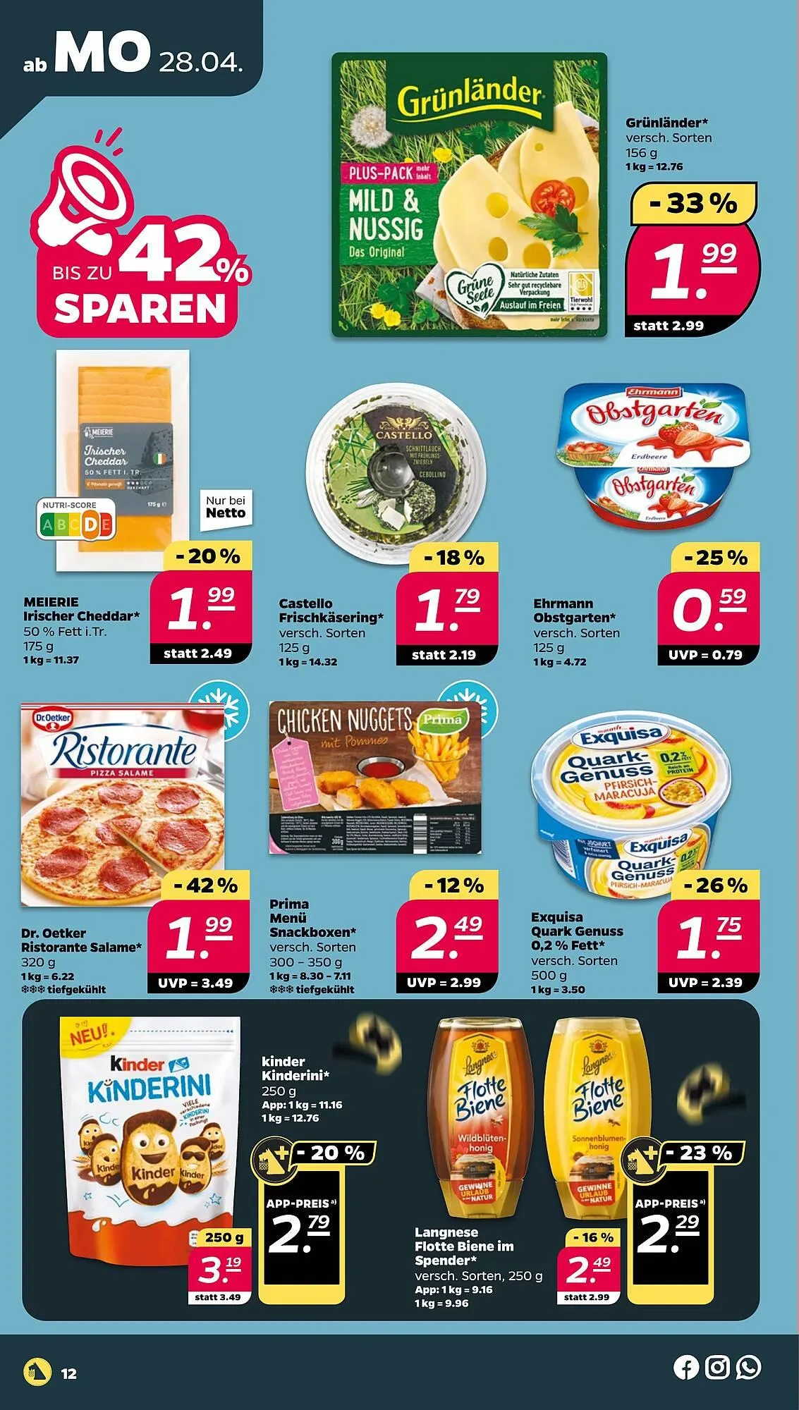 NETTO Prospekt von 28. April bis 3. Mai 2025 - Prospekt seite 12