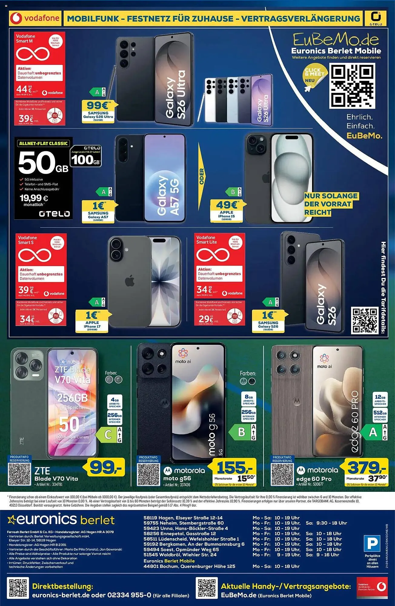 Euronics Berlet Prospekt von 14. Mai bis 20. Mai 2026 - Prospekt seite 8
