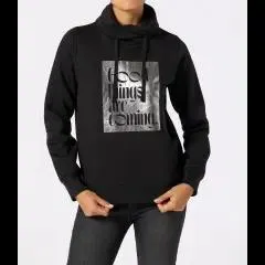 Sweatshirt mit Schimmer-Print