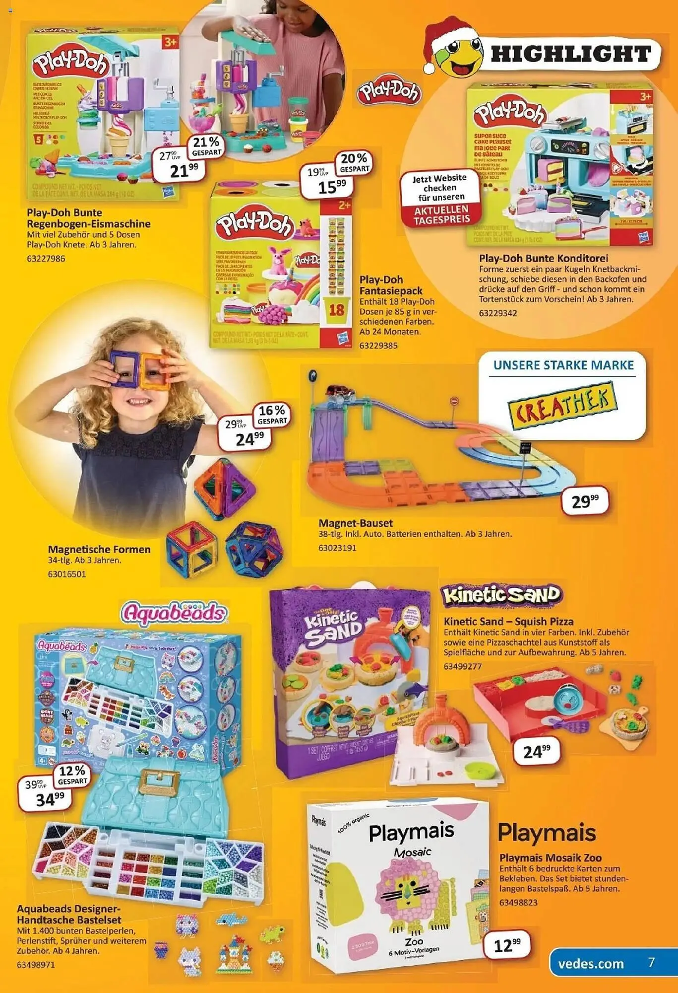 Vedes Prospekt von 19. November bis 6. Dezember 2025 - Prospekt seite 7