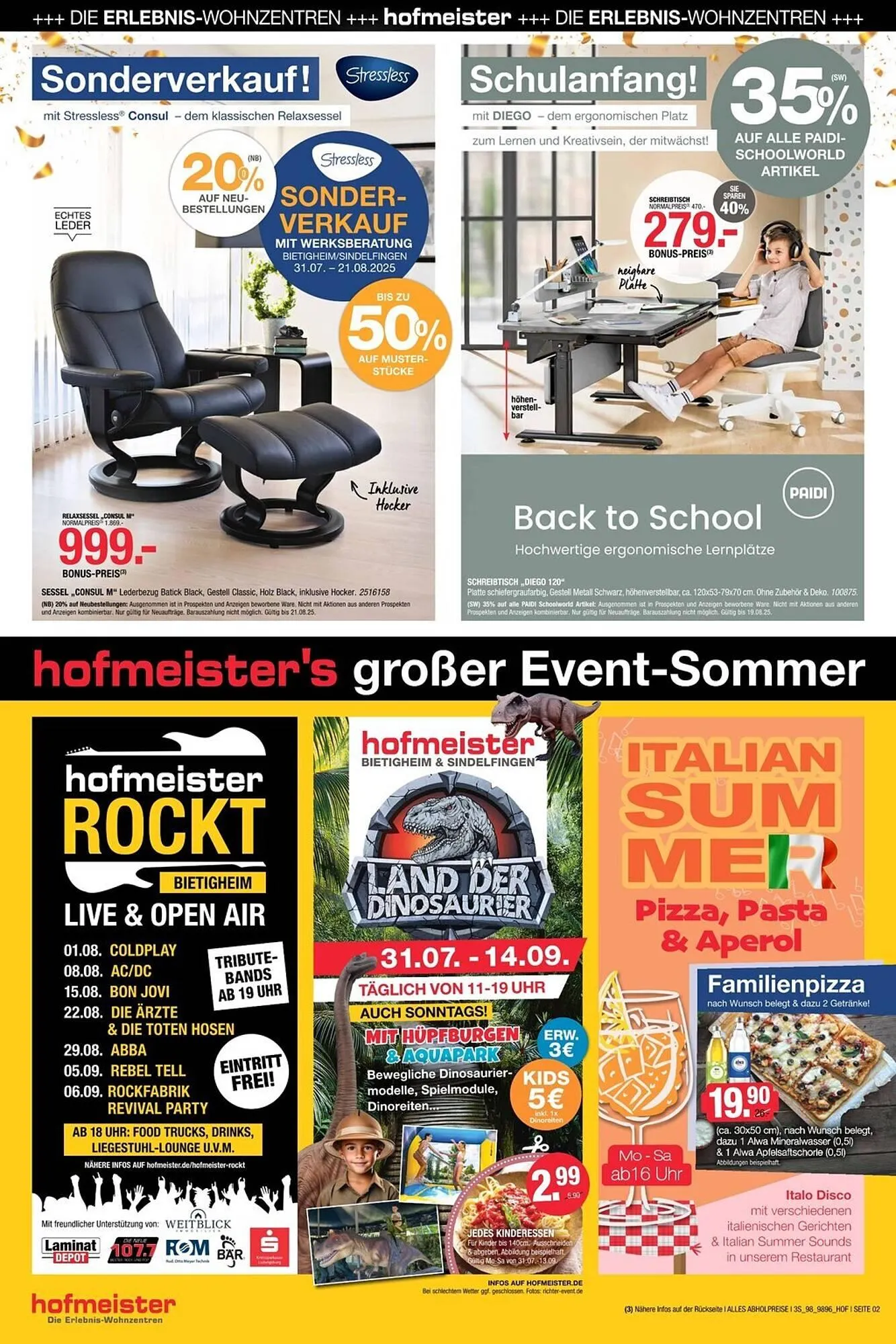 Hofmeister Prospekt von 30. Juli bis 19. August 2025 - Prospekt seite 2