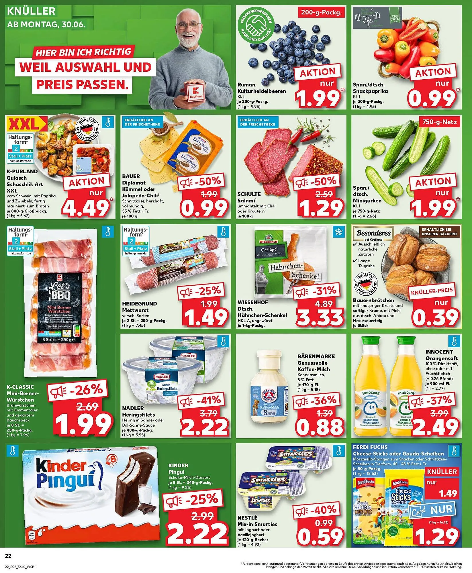Kaufland Prospekt von 29. Juni bis 2. Juli 2025 - Prospekt seite 1