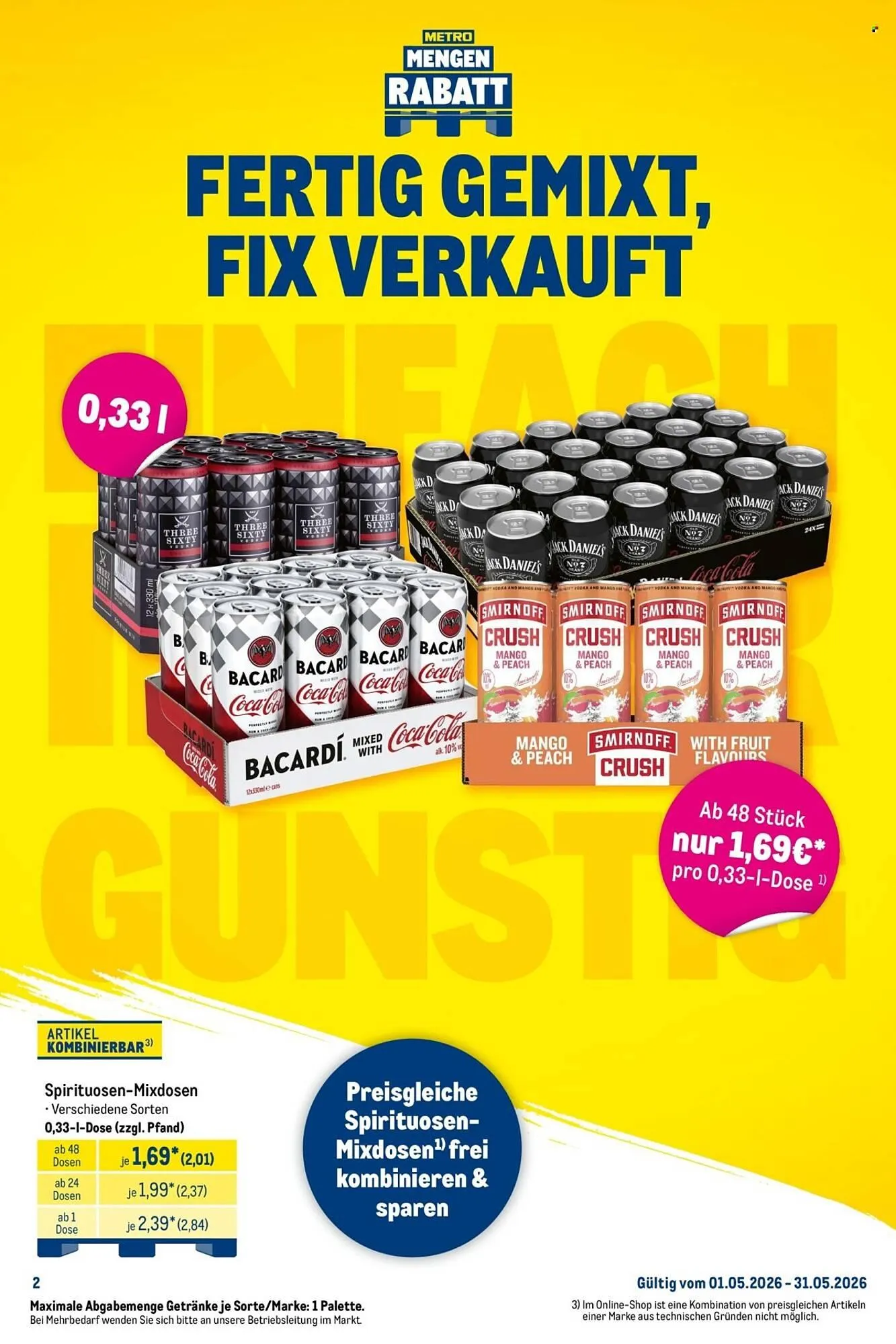 METRO Prospekt von 1. Mai bis 31. Mai 2026 - Prospekt seite 2