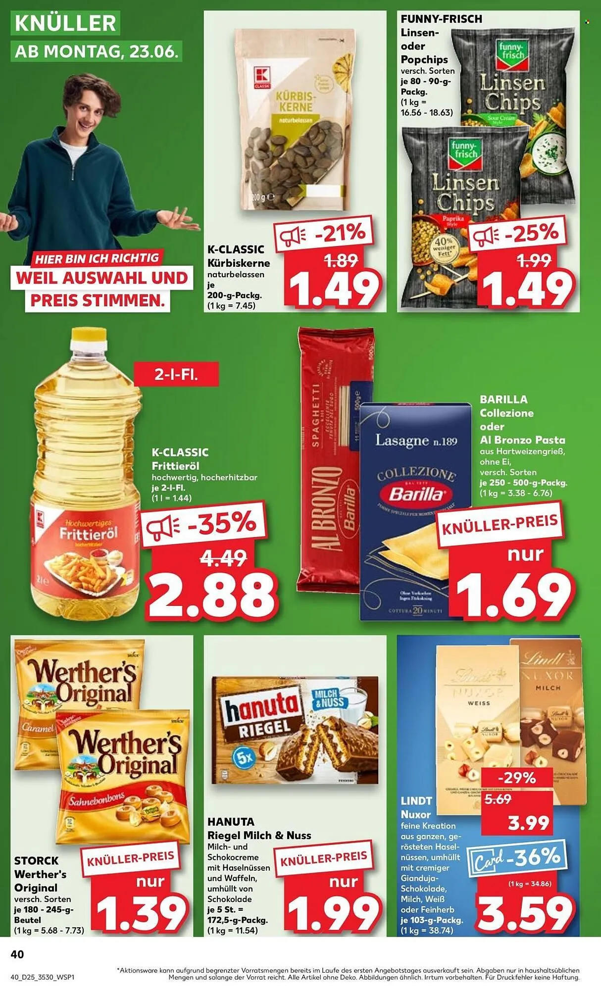 Kaufland Prospekt von 19. Juni bis 25. Juni 2025 - Prospekt seite 40