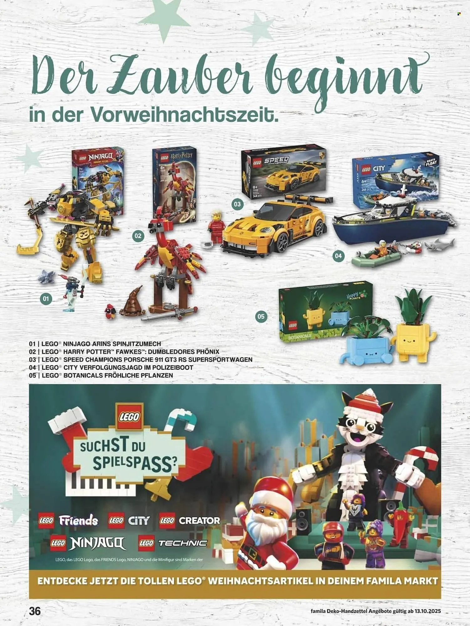 Famila Nord Ost Prospekt von 13. Oktober bis 31. Dezember 2025 - Prospekt seite 36