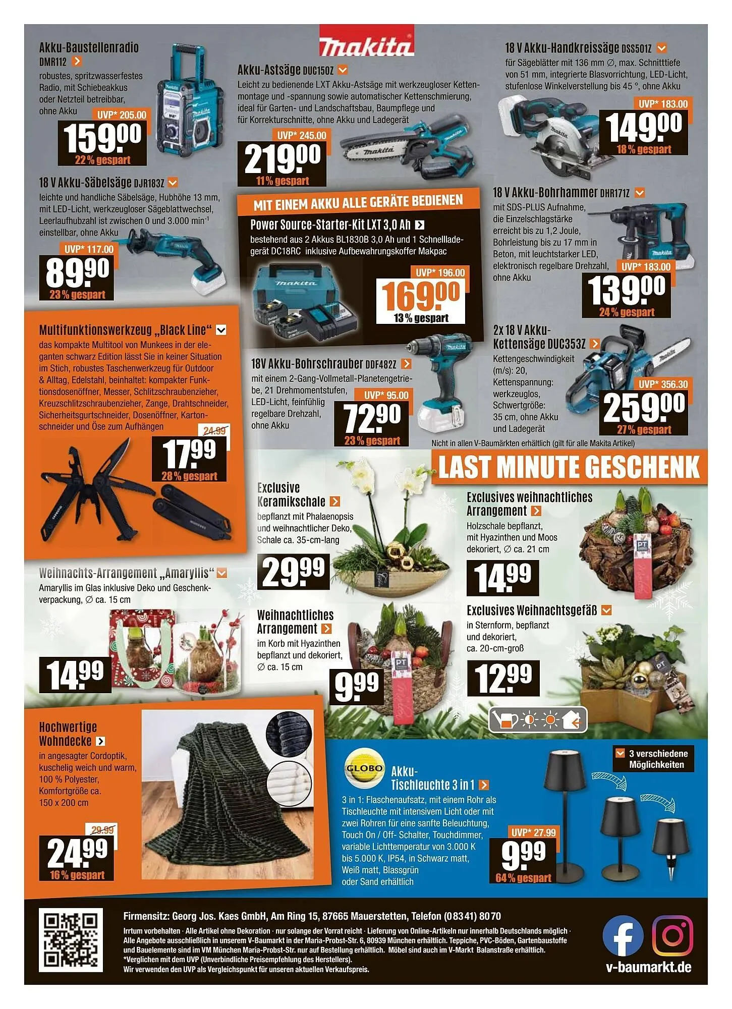 V Baumarkt Prospekt von 18. Dezember bis 24. Dezember 2025 - Prospekt seite 4