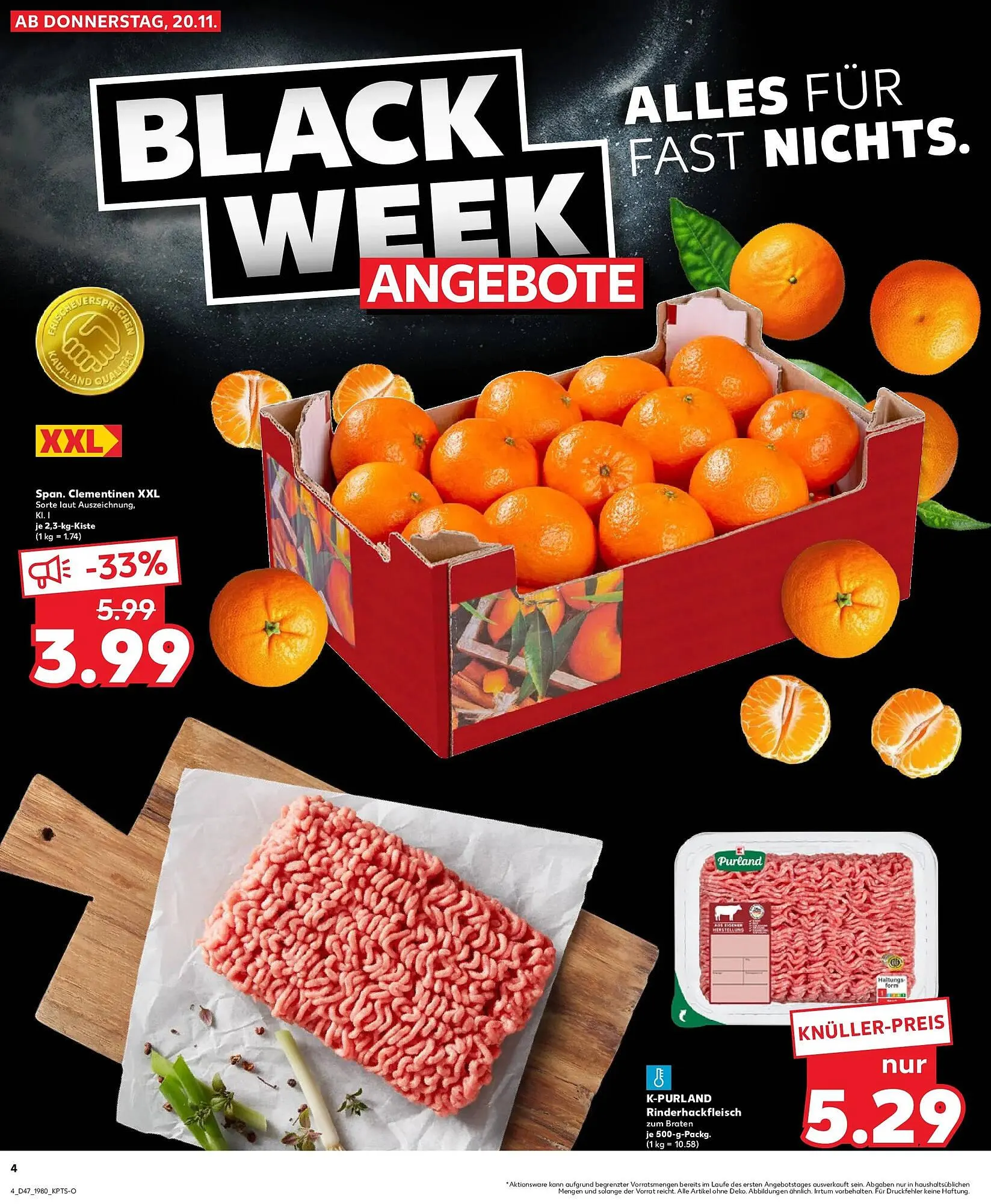 Kaufland Prospekt von 23. November bis 26. November 2025 - Prospekt seite 4