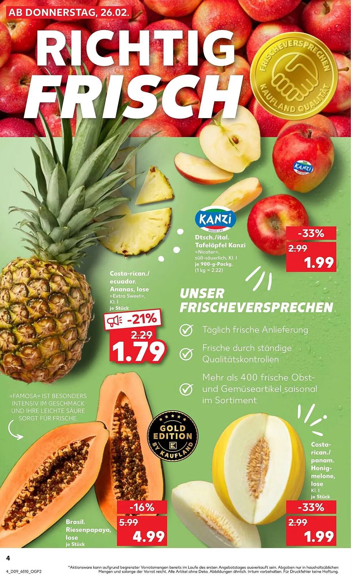 Kaufland Prospekt von 25. Februar bis 3. März 2026 - Prospekt seite 4