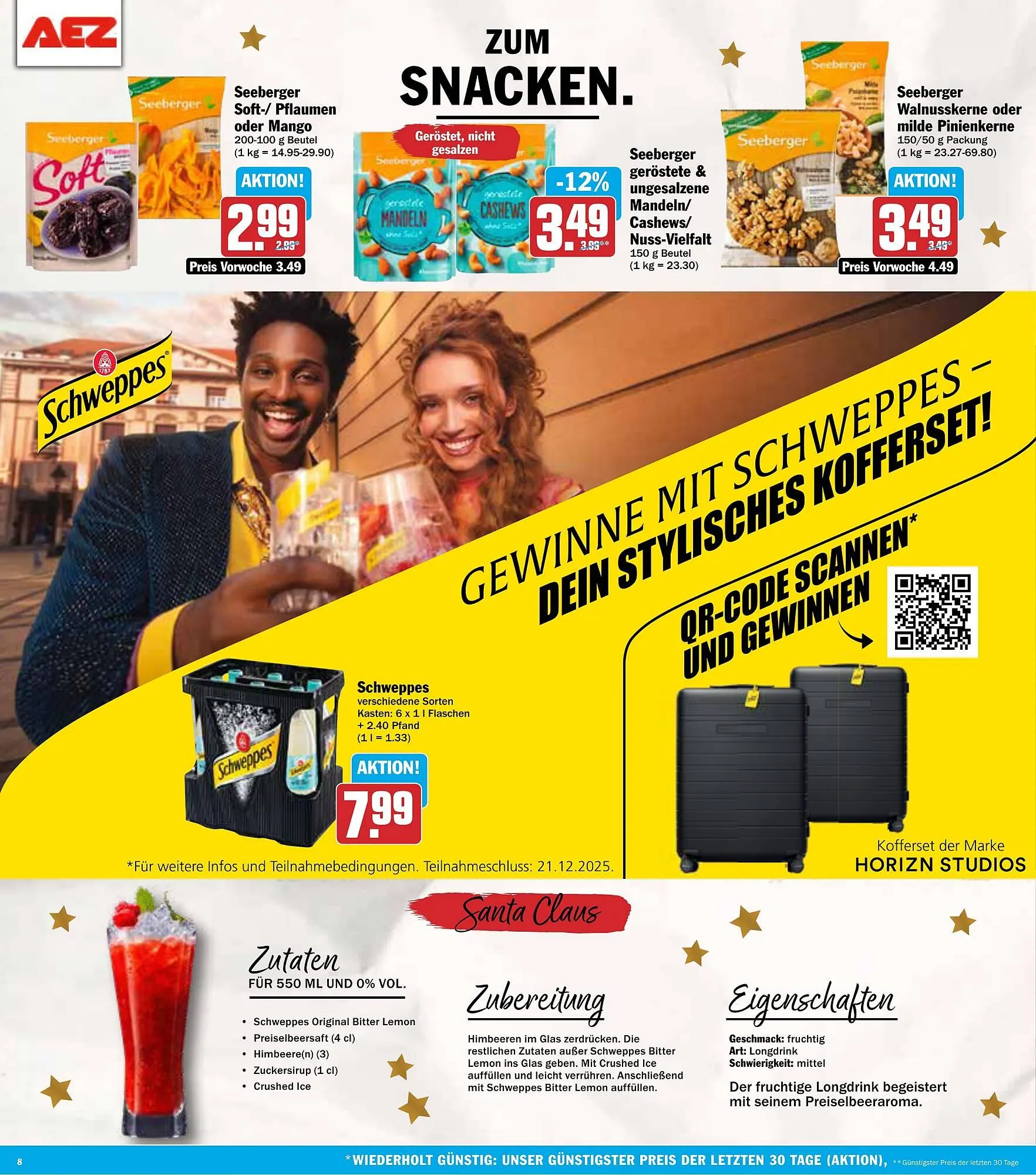 AEZ Prospekt von 8. Dezember bis 13. Dezember 2025 - Prospekt seite 8