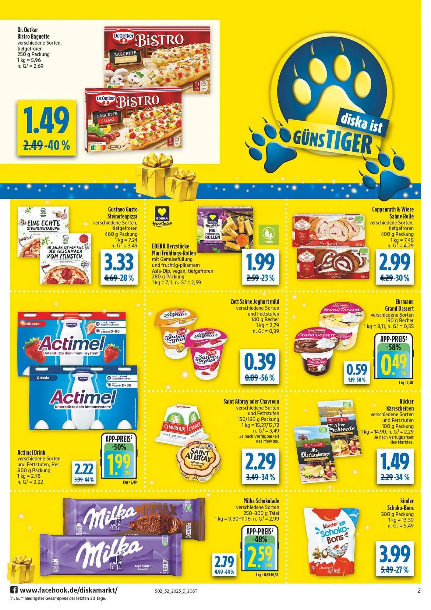 Diska Prospekt von 22. Dezember bis 27. Dezember 2025 - Prospekt seite 2