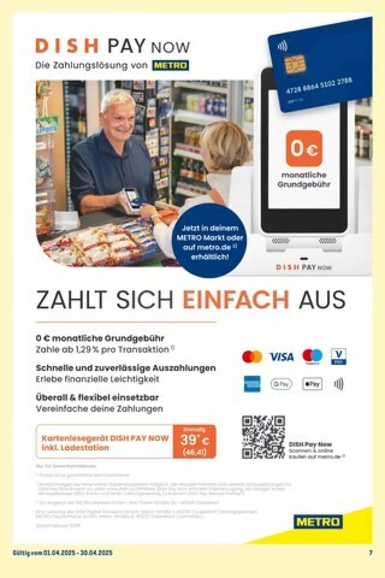 METRO Prospekt von 1. April bis 30. April 2025 - Prospekt seite 8