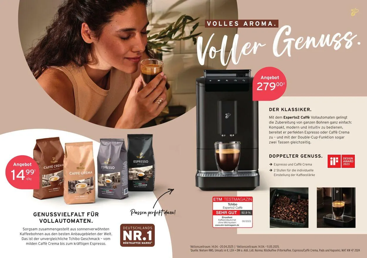 Tchibo Aktueller Prospekt von 8. April bis 22. April 2025 - Prospekt seite 15