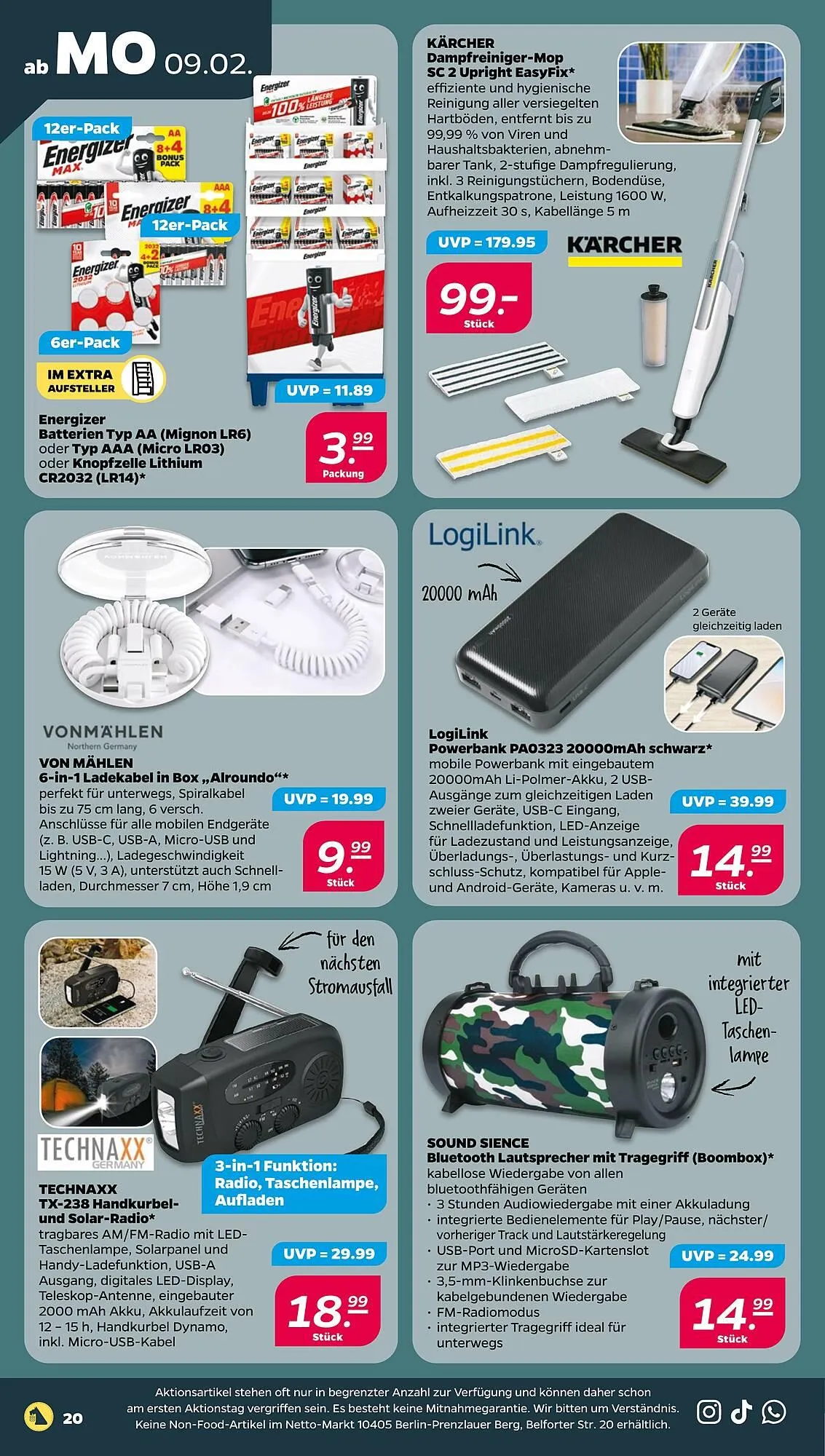 NETTO Prospekt von 9. Februar bis 14. Februar 2026 - Prospekt seite 24