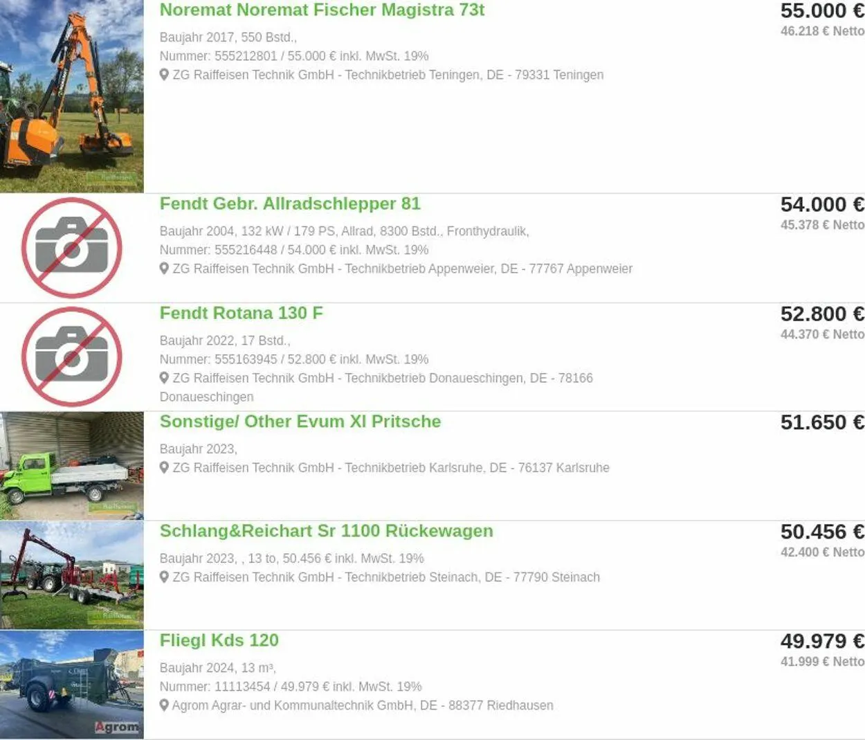 ZG Raiffeisen Aktueller Prospekt von 31. März bis 9. April 2025 - Prospekt seite 7