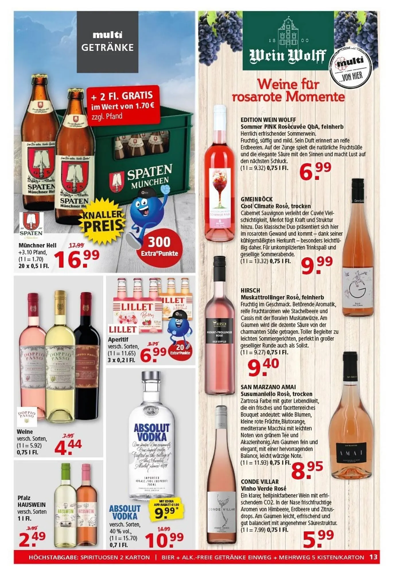 Multi Markt Prospekt von 30. Juni bis 5. Juli 2025 - Prospekt seite 13