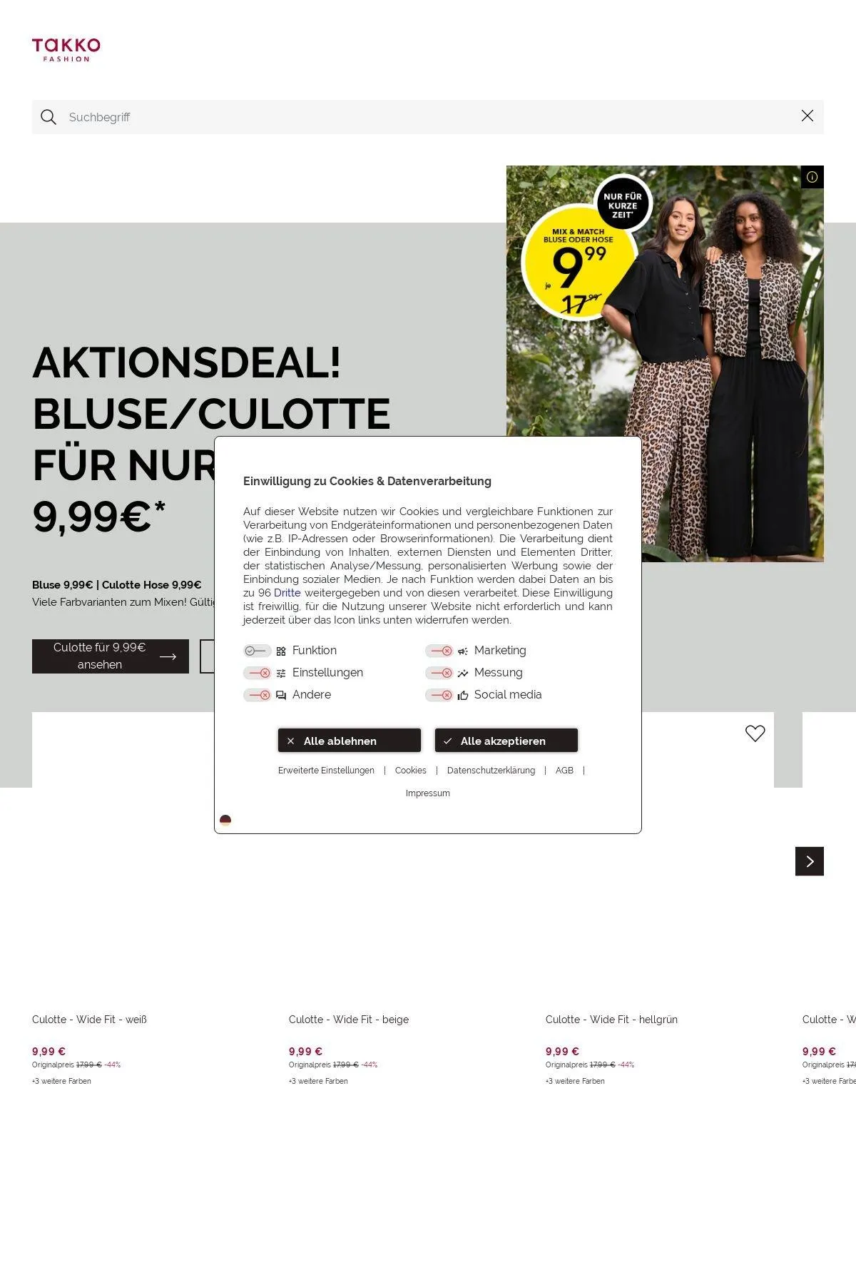 Takko Fashion Aktueller Prospekt - 1