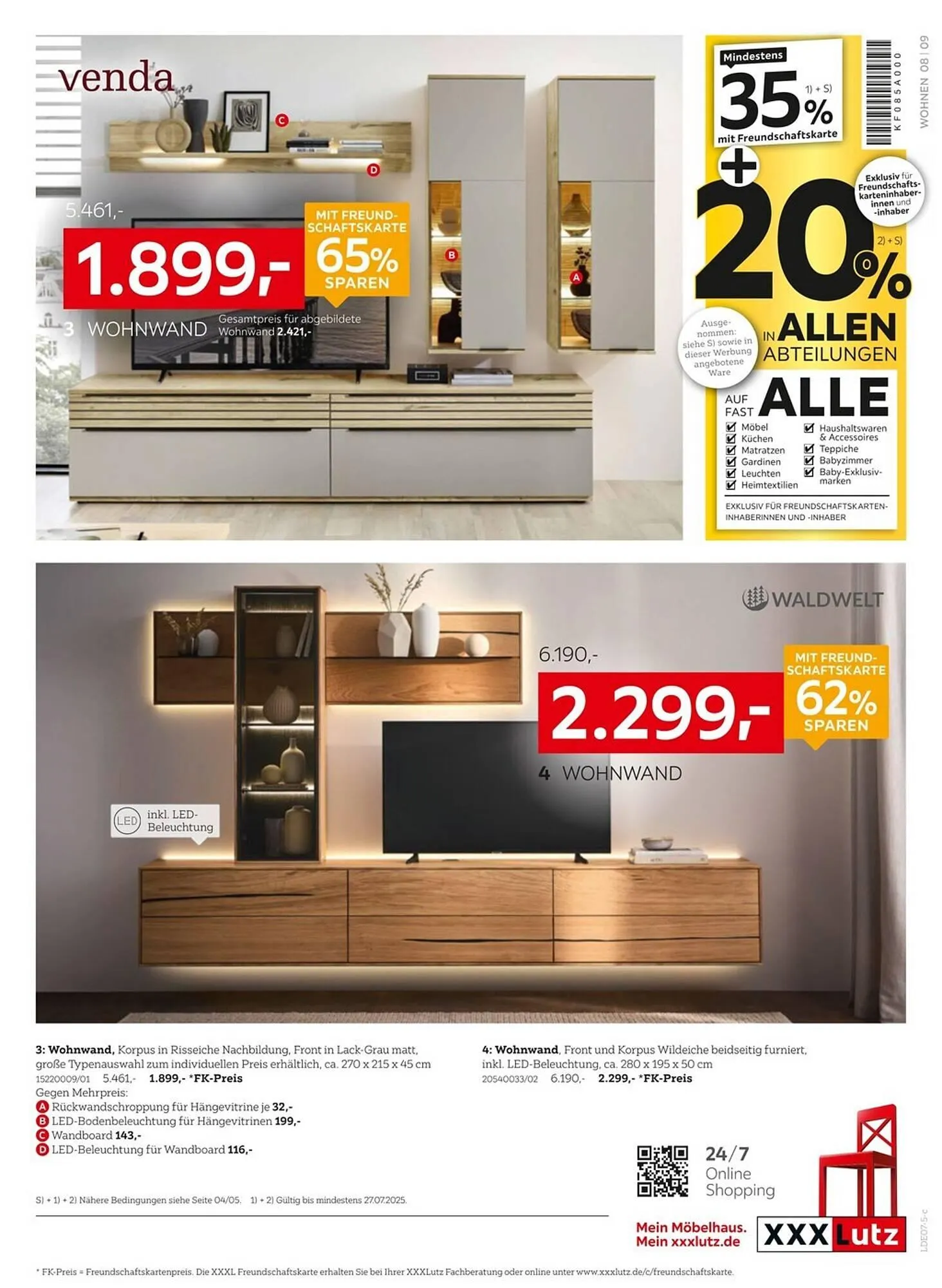 XXXLutz Prospekt von 14. Juli bis 20. Juli 2025 - Prospekt seite 17