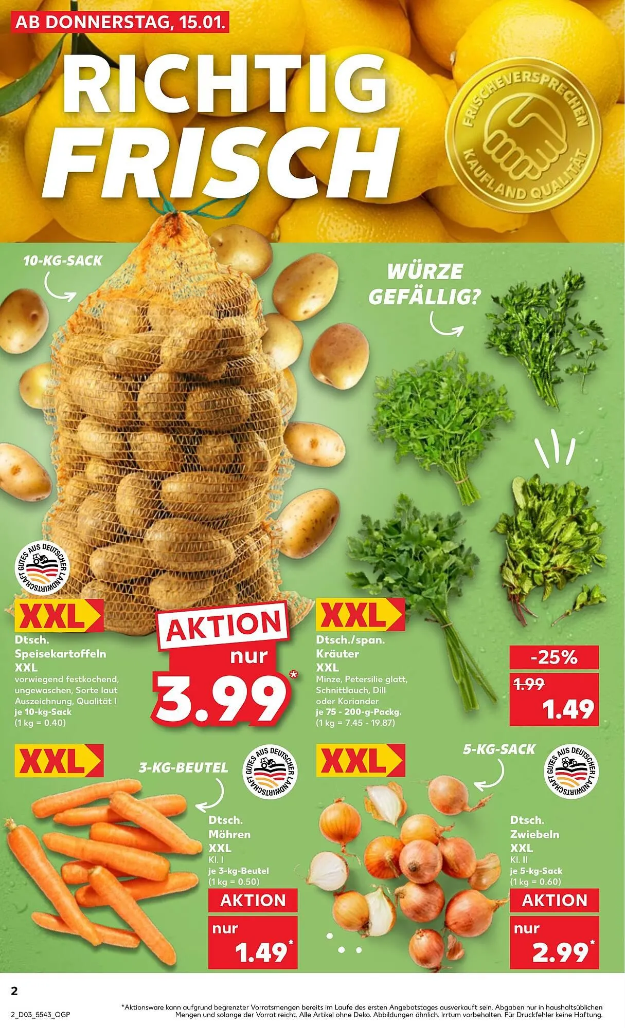 Kaufland Prospekt von 15. Januar bis 21. Januar 2026 - Prospekt seite 2