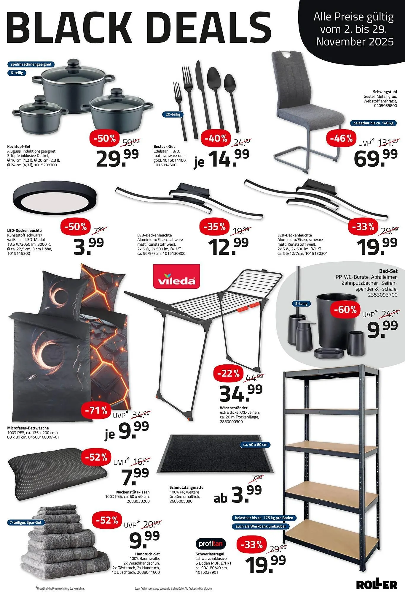 ROLLER Prospekt von 23. November bis 29. November 2025 - Prospekt seite 9
