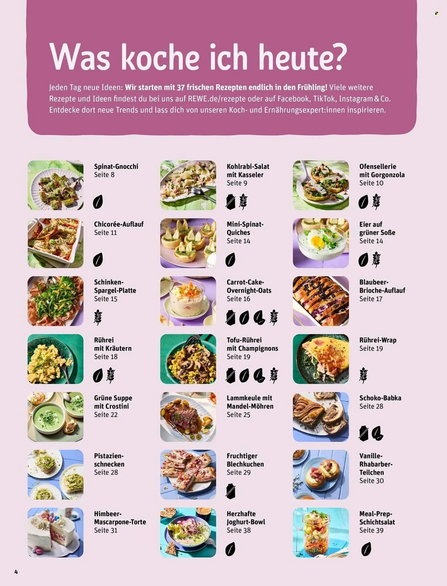 REWE Magazin von 4. März bis 12. März 2026 - Prospekt seite 4