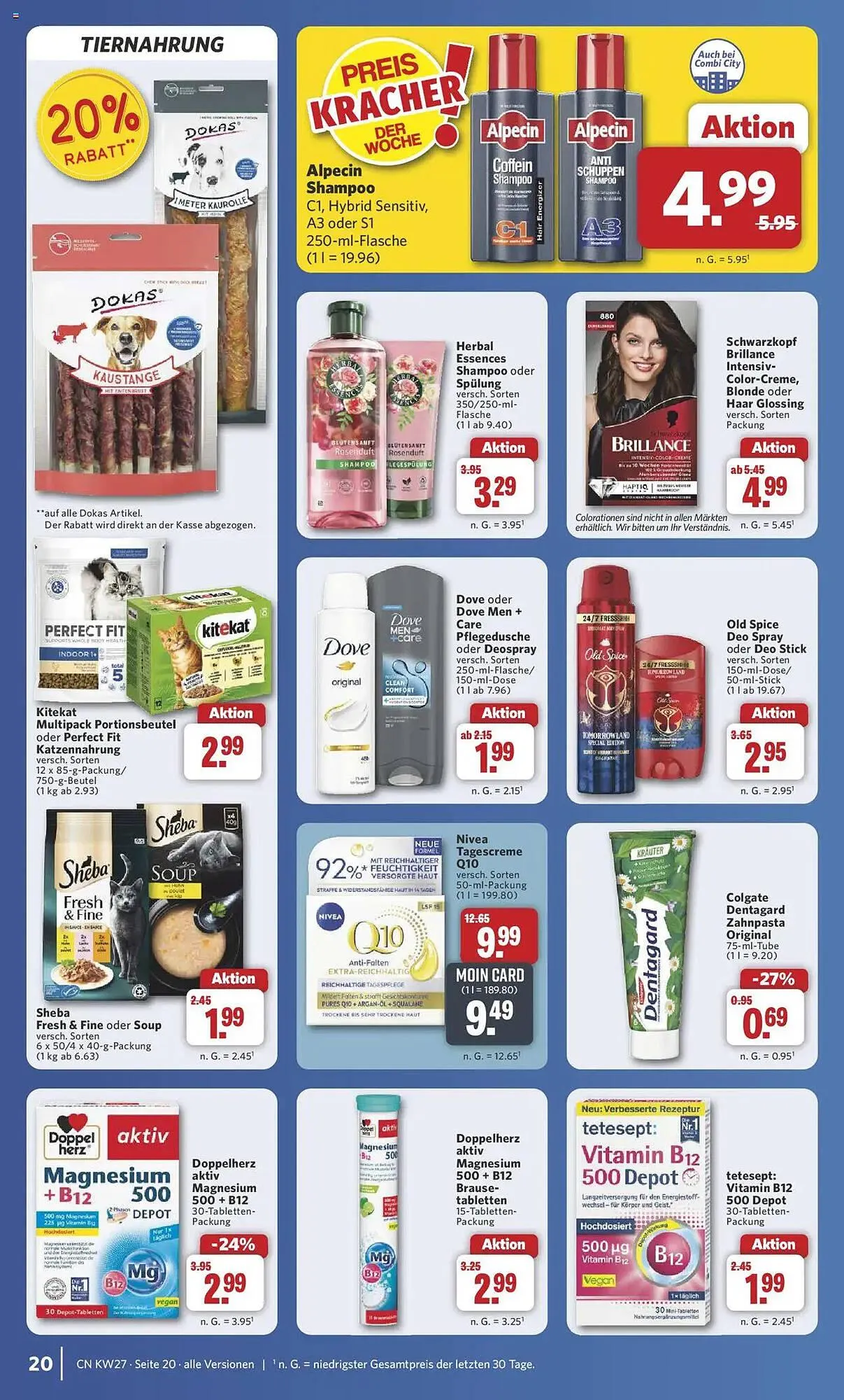 Combi Prospekt von 30. Juni bis 5. Juli 2025 - Prospekt seite 30