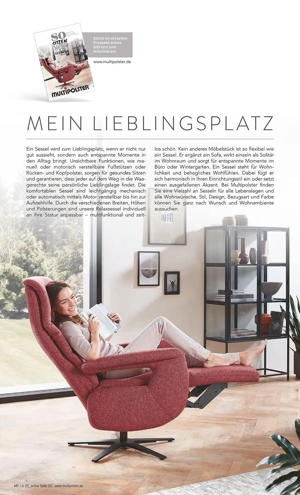 Multipolster Prospekt von 1. April bis 30. April 2025 - Prospekt seite 20