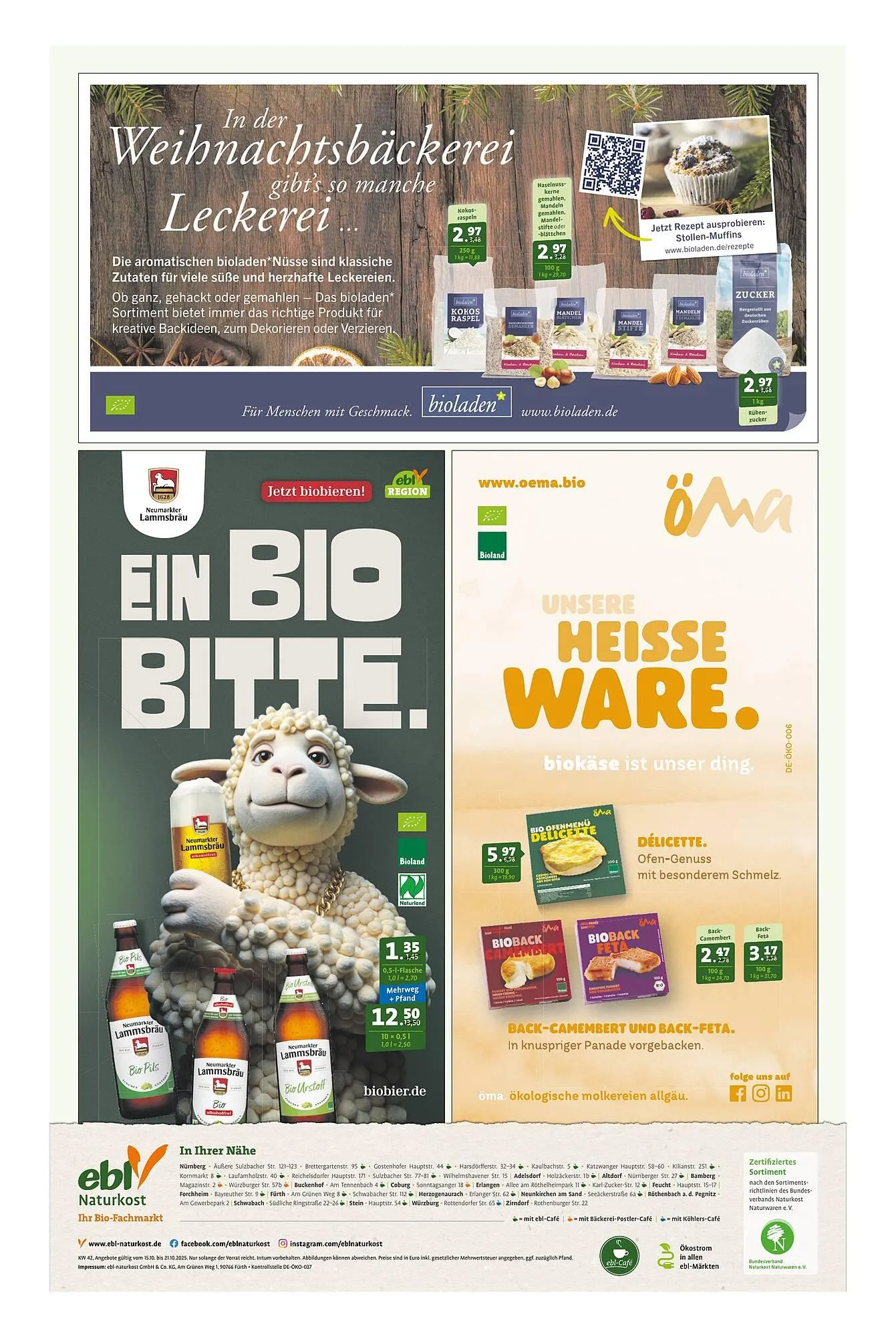 Ebl Naturkost Prospekt von 15. Oktober bis 21. Oktober 2025 - Prospekt seite 4