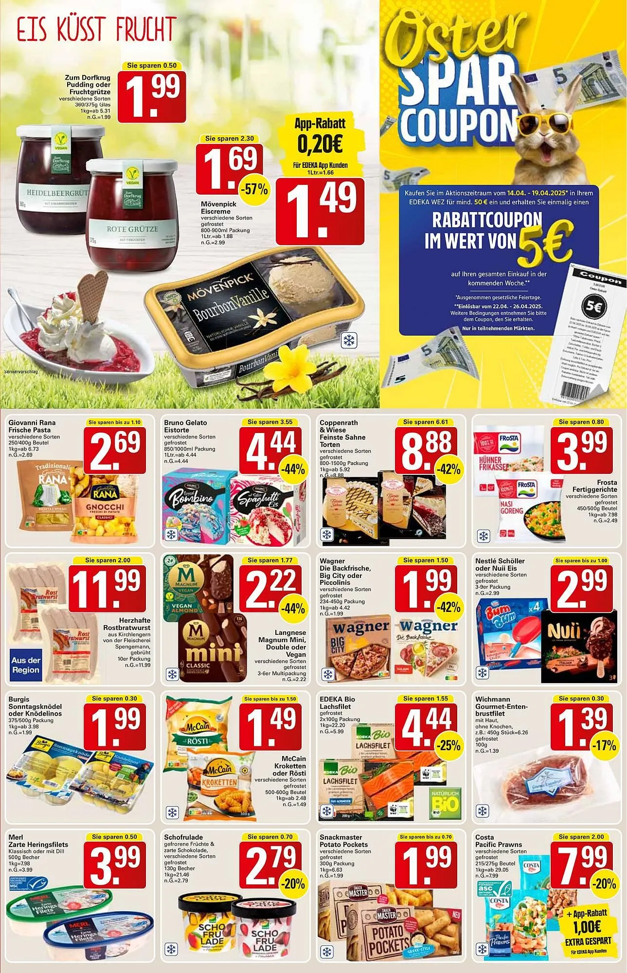 WEZ Prospekt von 14. April bis 19. April 2025 - Prospekt seite 9