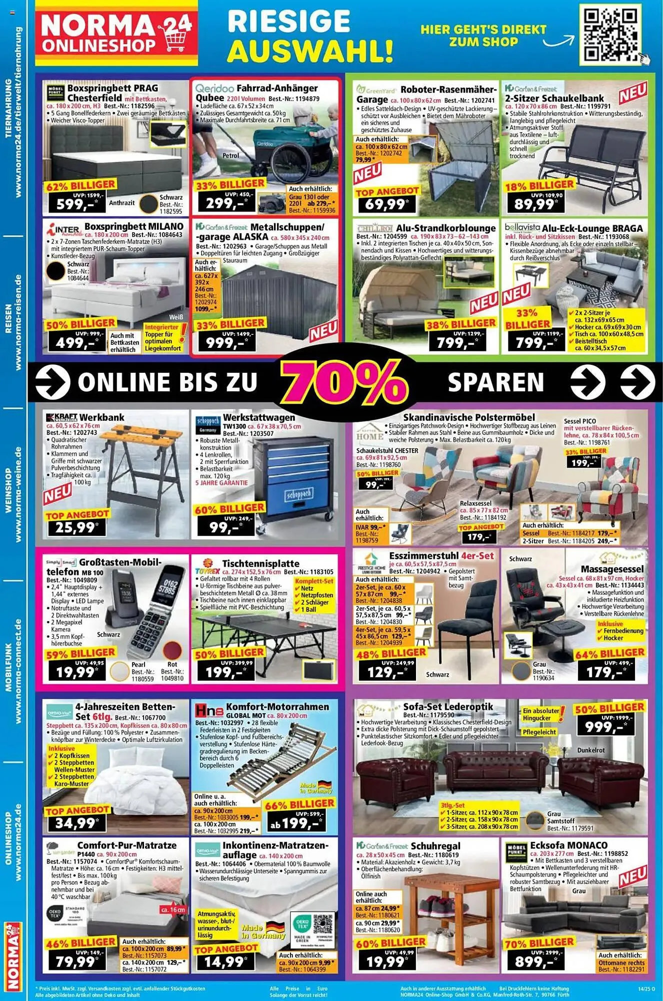 Norma Prospekt von 31. März bis 6. April 2025 - Prospekt seite 20