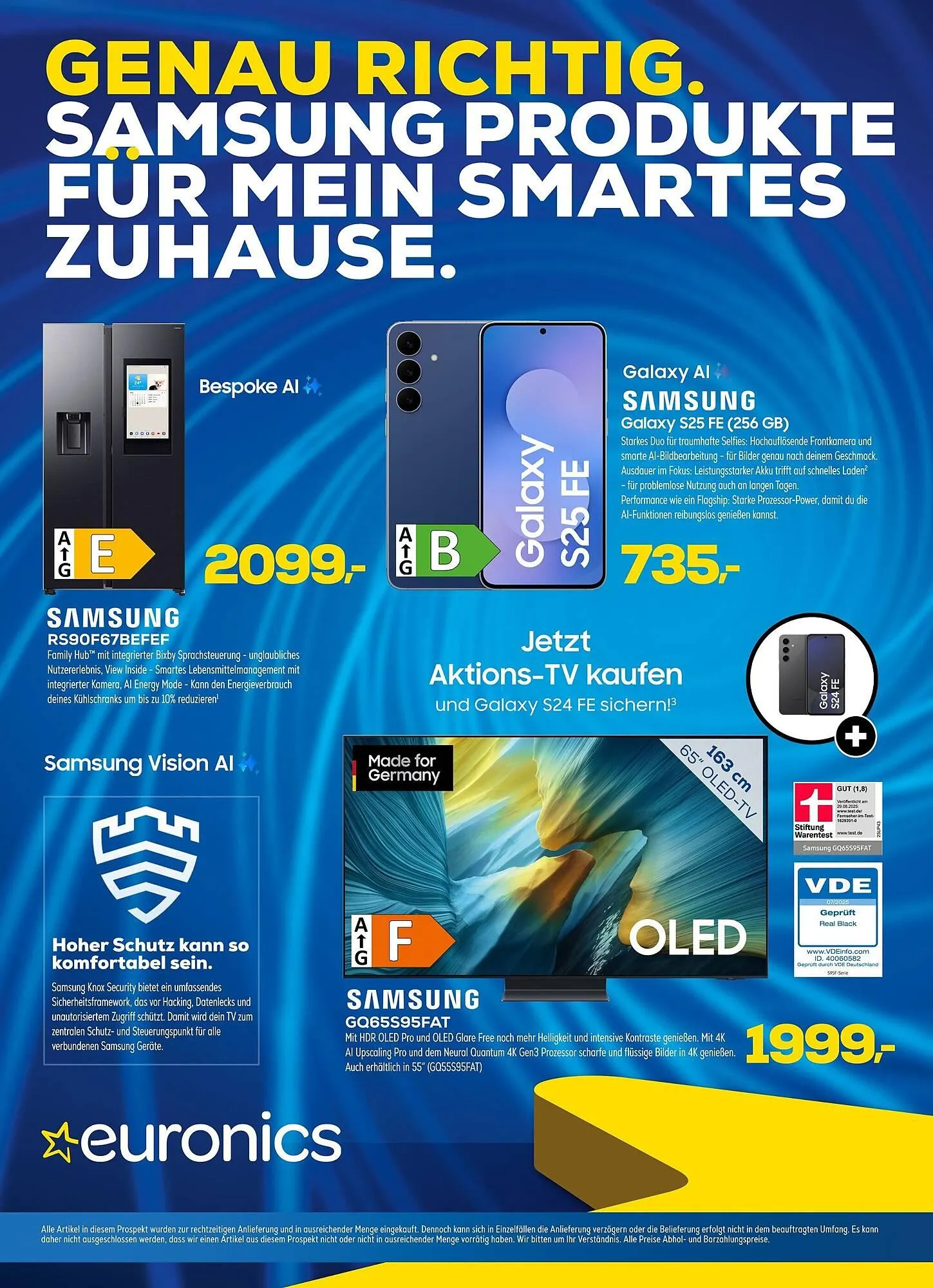 Euronics Prospekt von 24. September bis 5. Oktober 2025 - Prospekt seite 1