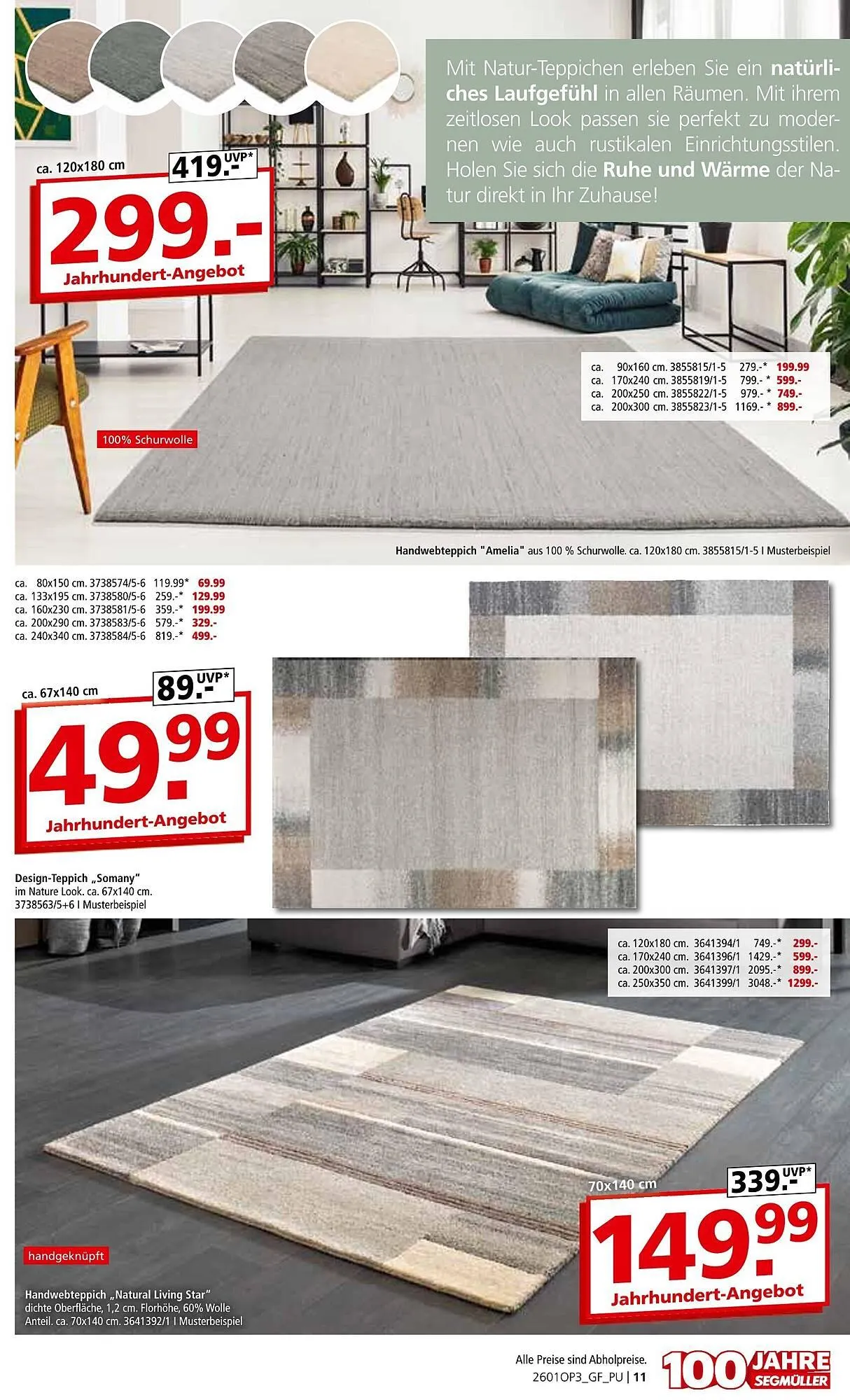 Segmüller Prospekt von 29. Dezember bis 29. März 2026 - Prospekt seite 11