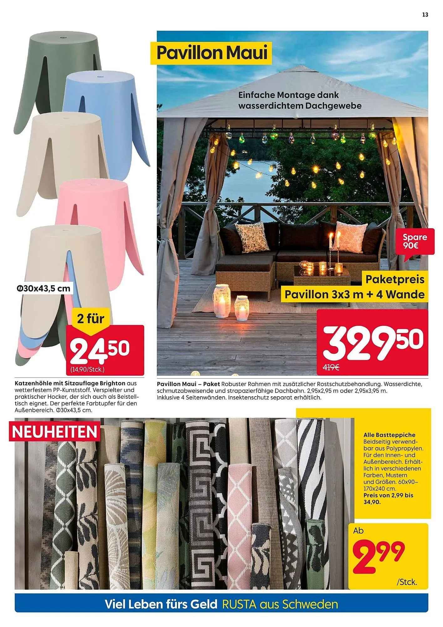 Rusta Prospekt von 4. April bis 10. April 2026 - Prospekt seite 13