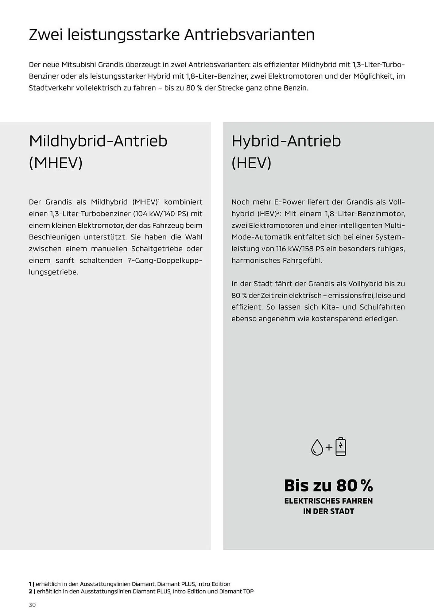 Mitsubishi Prospekt von 25. März bis 8. April 2026 - Prospekt seite 30