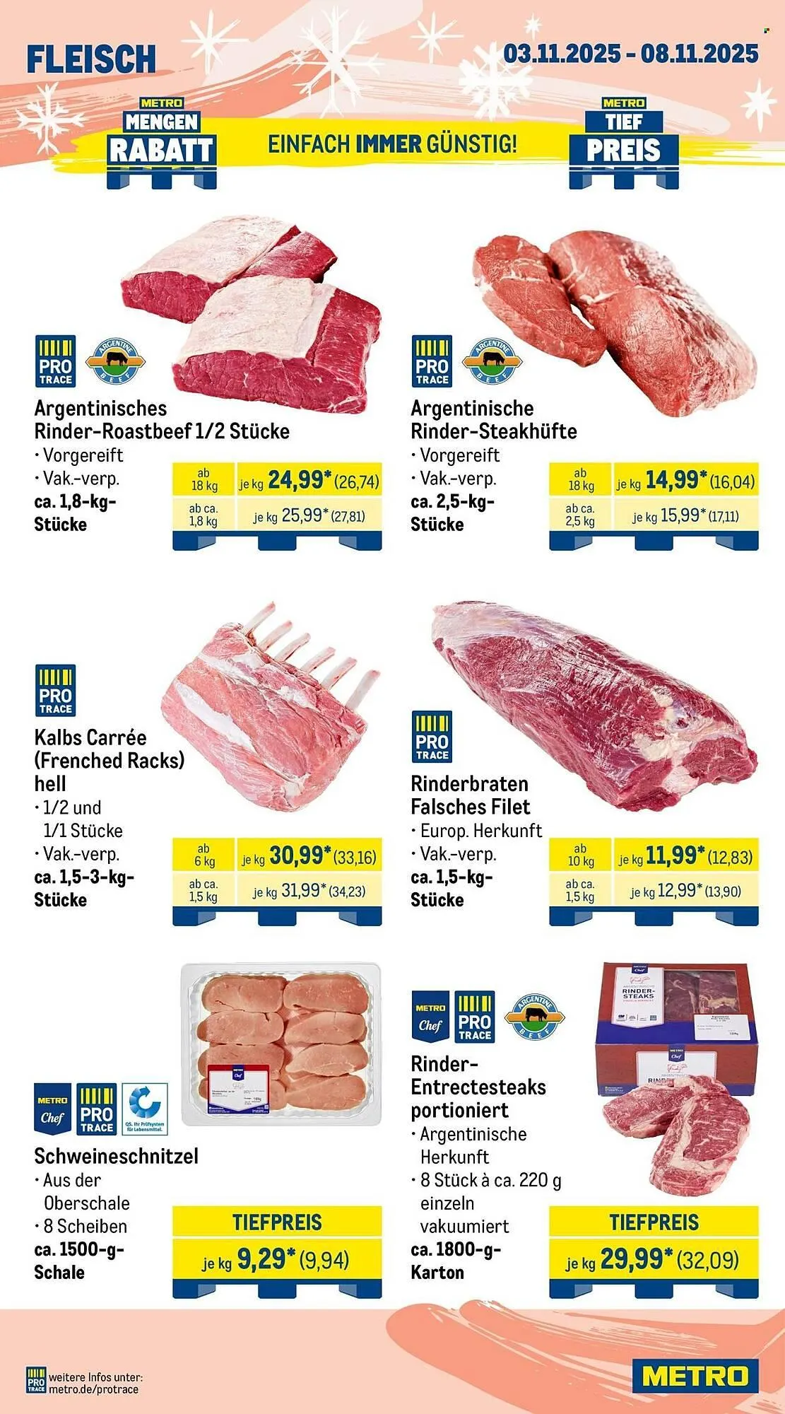 METRO Prospekt von 3. November bis 8. November 2025 - Prospekt seite 3