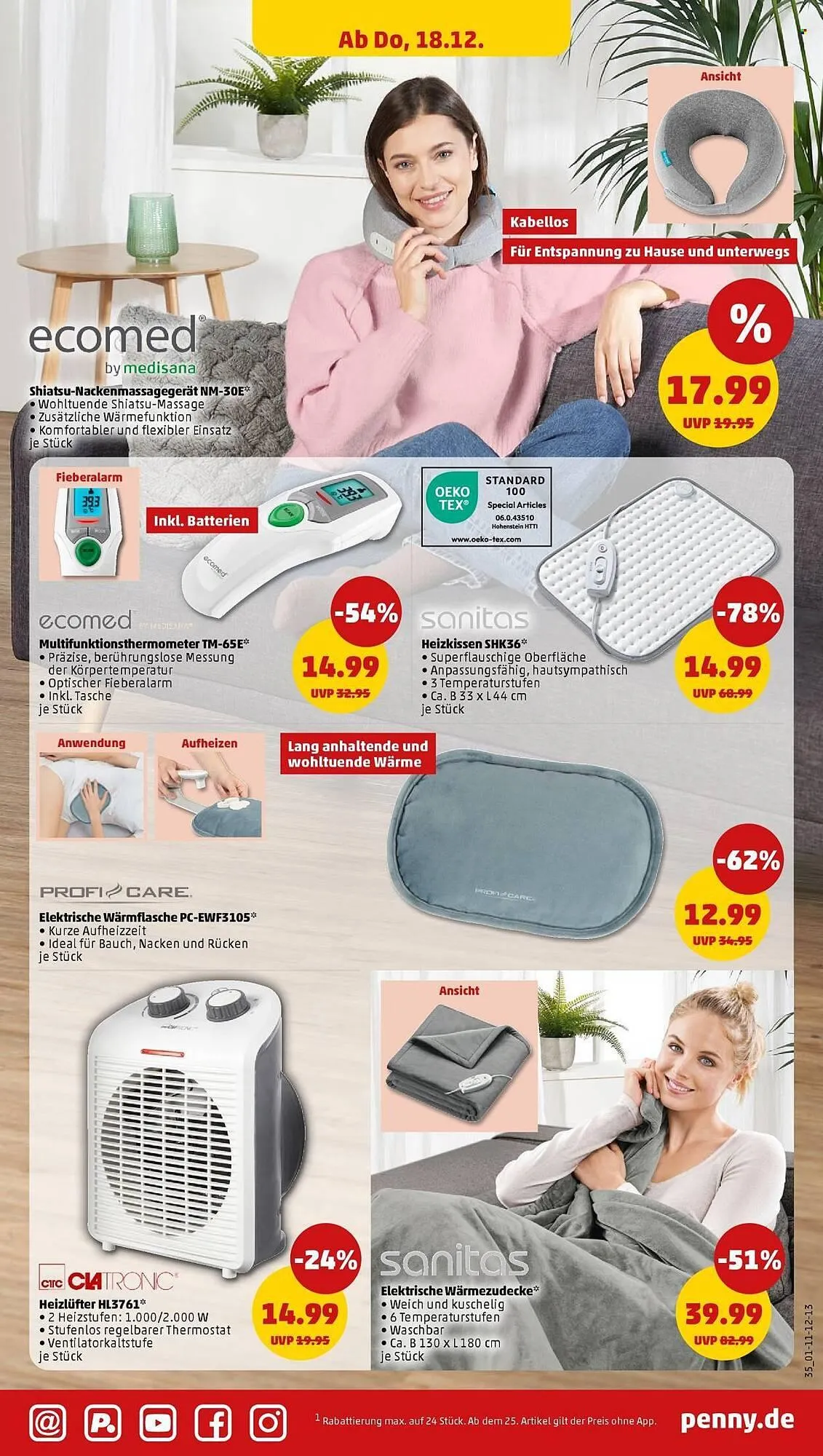 PENNY Prospekt von 15. Dezember bis 20. Dezember 2025 - Prospekt seite 39
