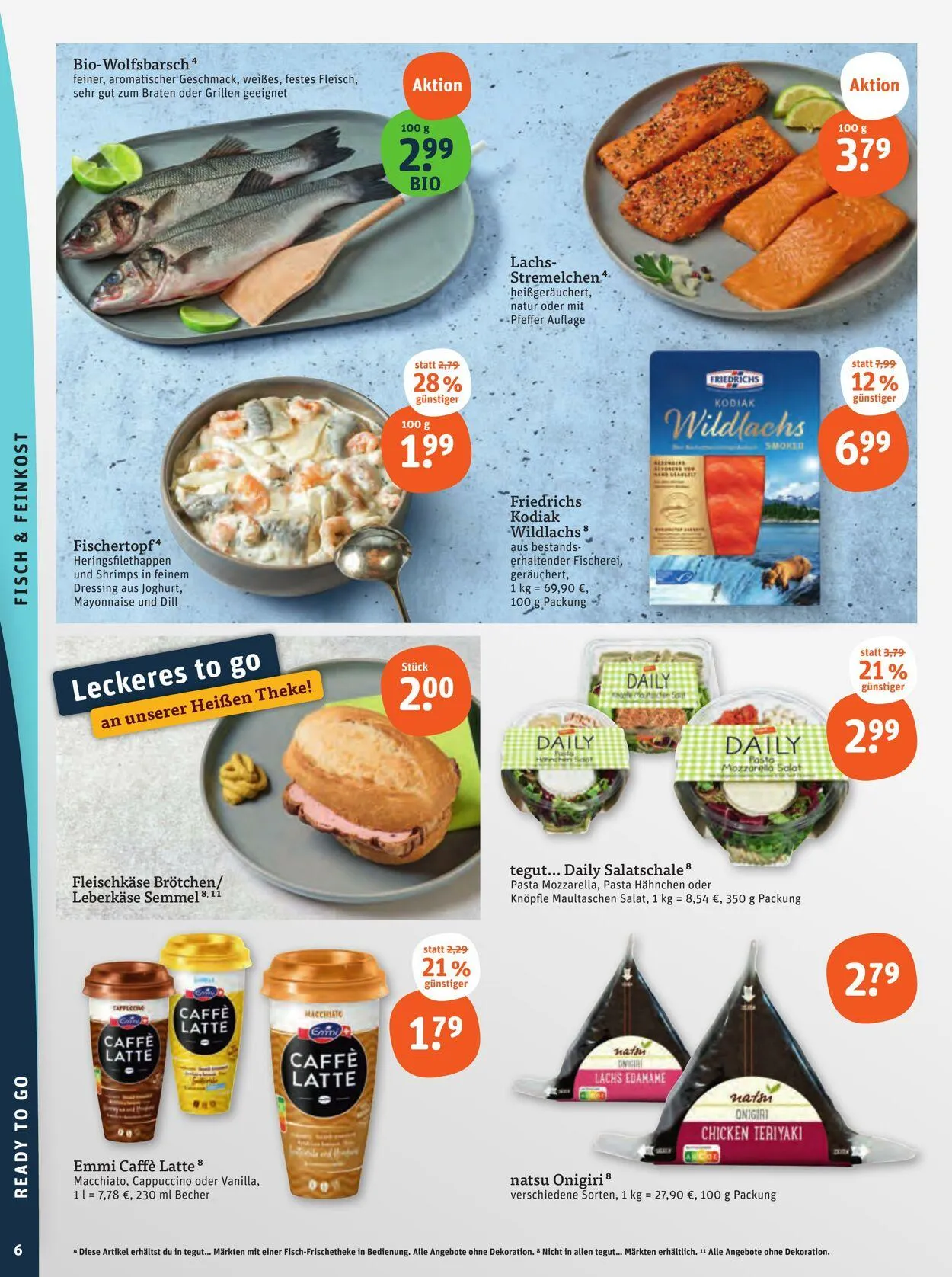 Tegut Aktueller Prospekt von 27. Oktober bis 2. November 2025 - Prospekt seite 8