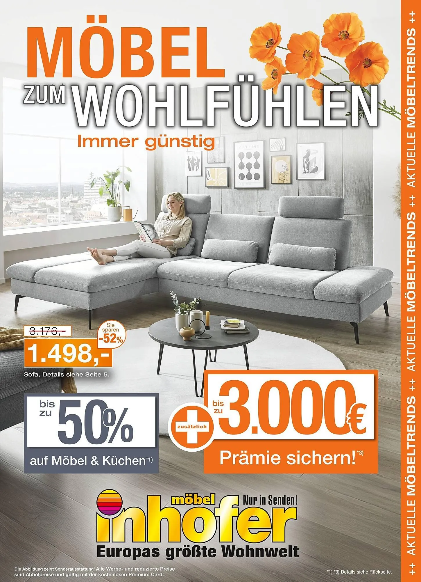 Möbel Inhofer Prospekt von 25. März bis 12. April 2025 - Prospekt seite 1