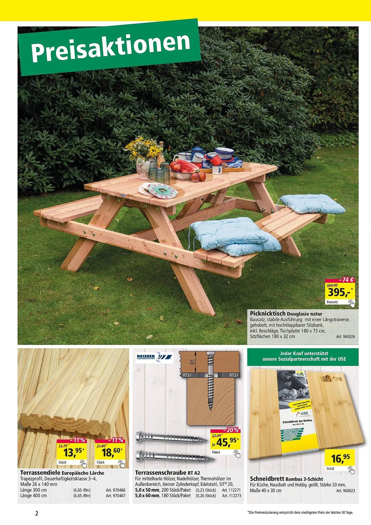 Holz Possling Prospekt von 6. Juli bis 19. Juli 2025 - Prospekt seite 2