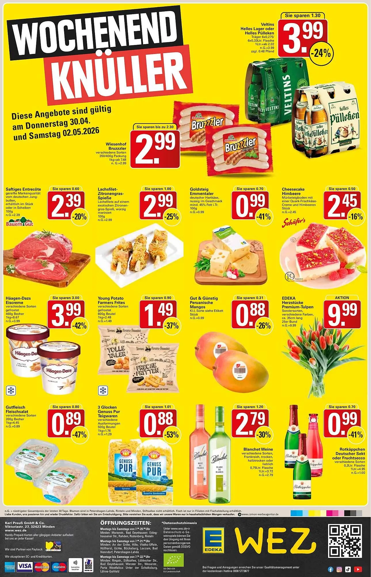 WEZ Prospekt von 27. April bis 2. Mai 2026 - Prospekt seite 16