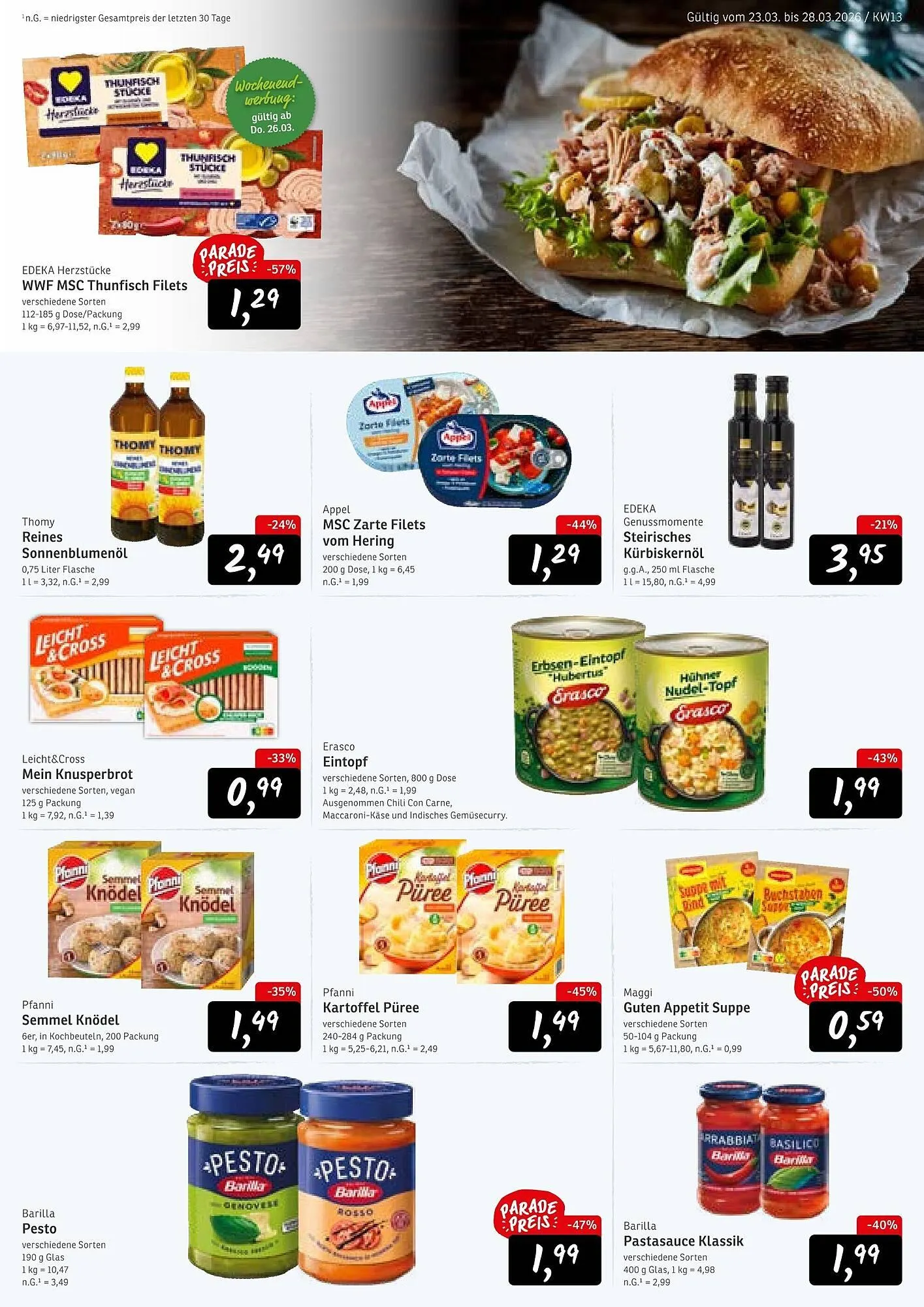 KONSUM Prospekt von 23. März bis 28. März 2026 - Prospekt seite 9