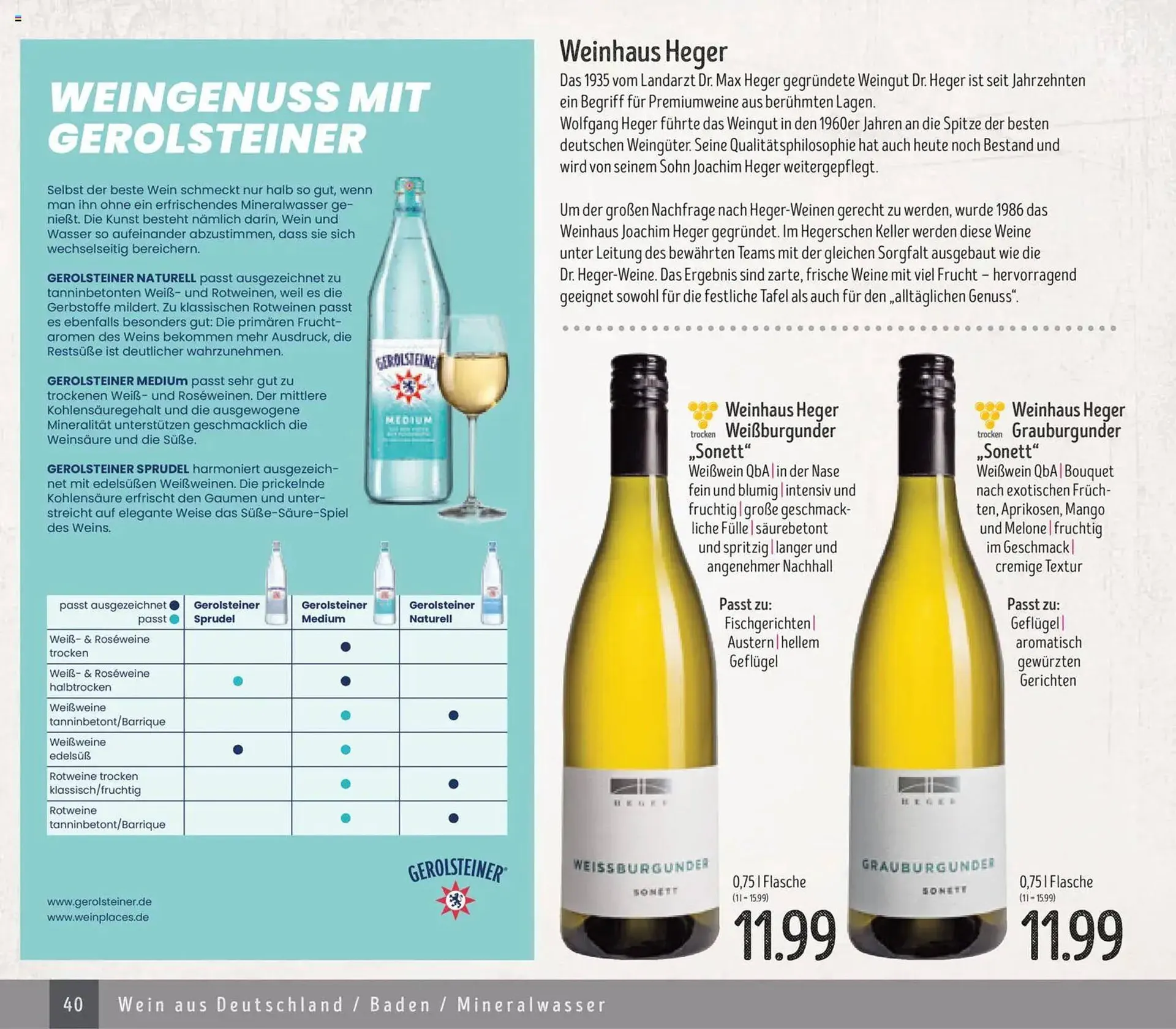 Edeka Struve Prospekt von 14. November bis 31. März 2026 - Prospekt seite 40